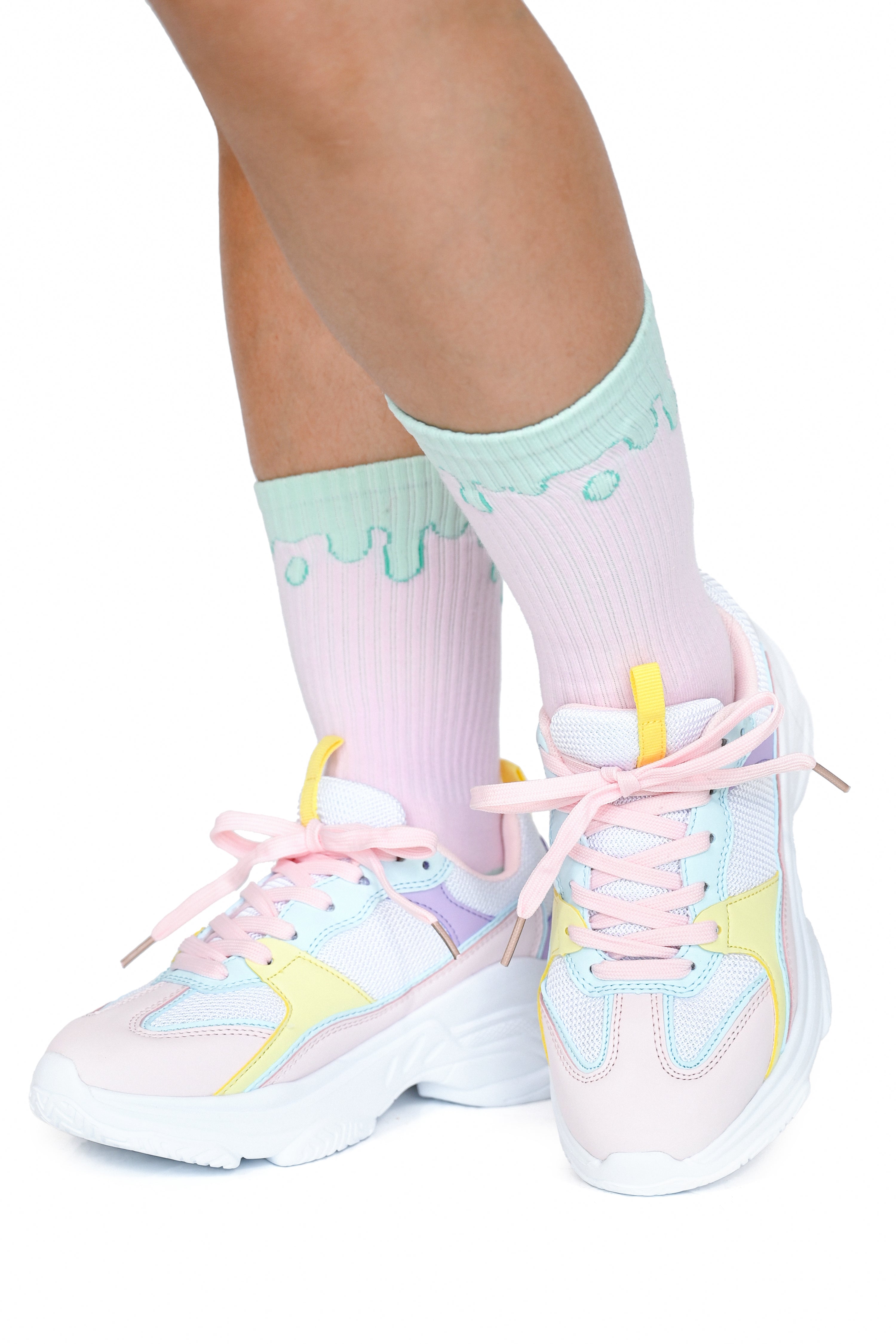 Pastel Chunky Sneakers - size 5 & 6 left!