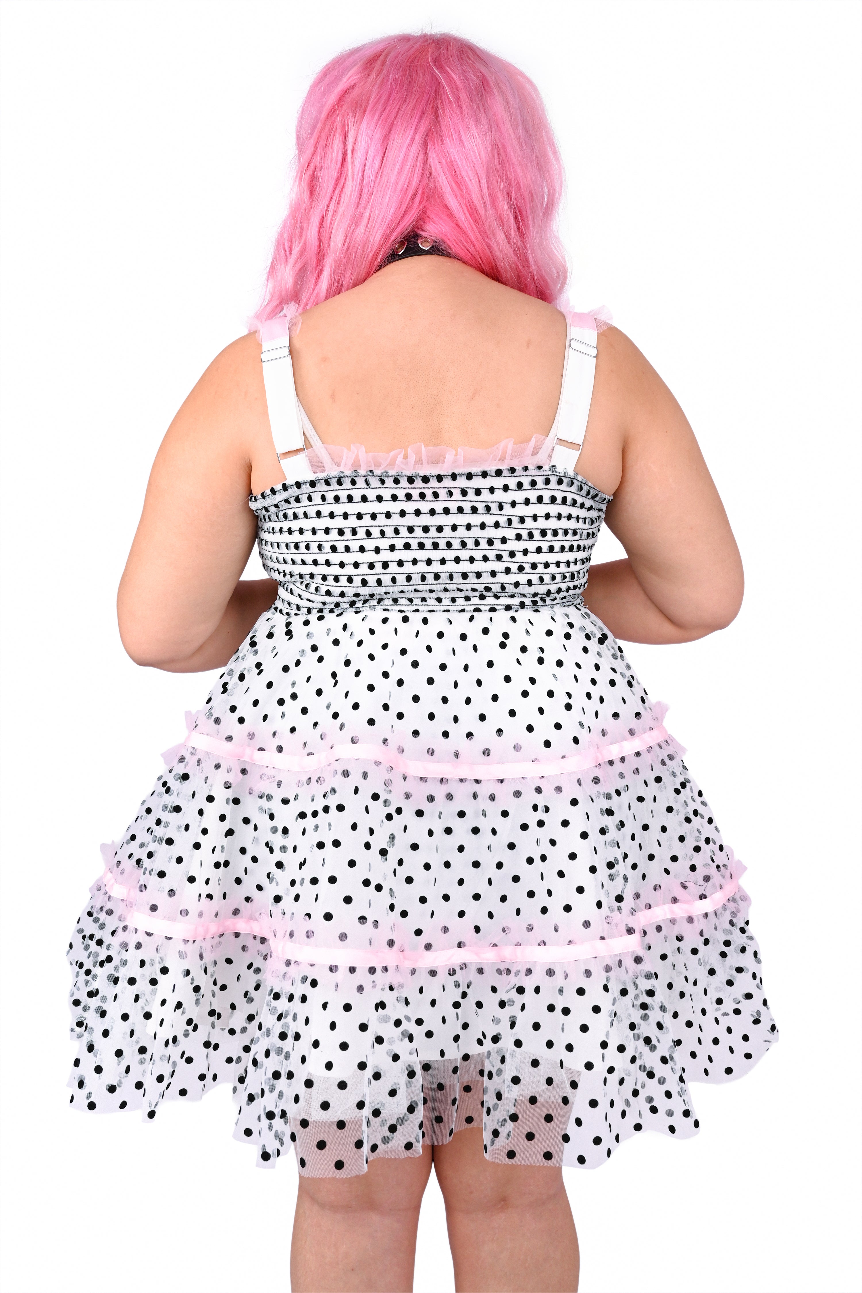Zoe Party Dress - Polka Dot