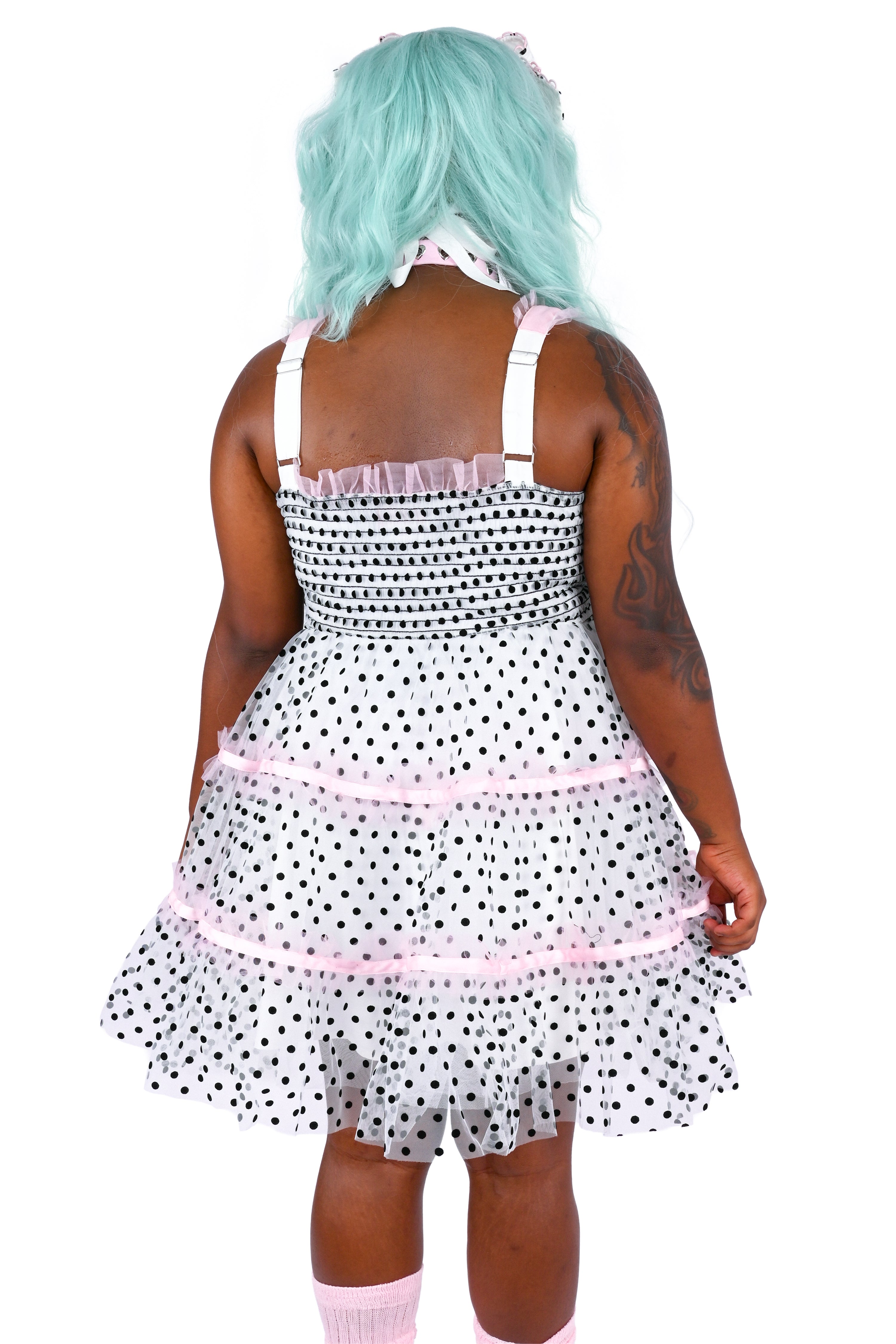 Zoe Party Dress - Polka Dot