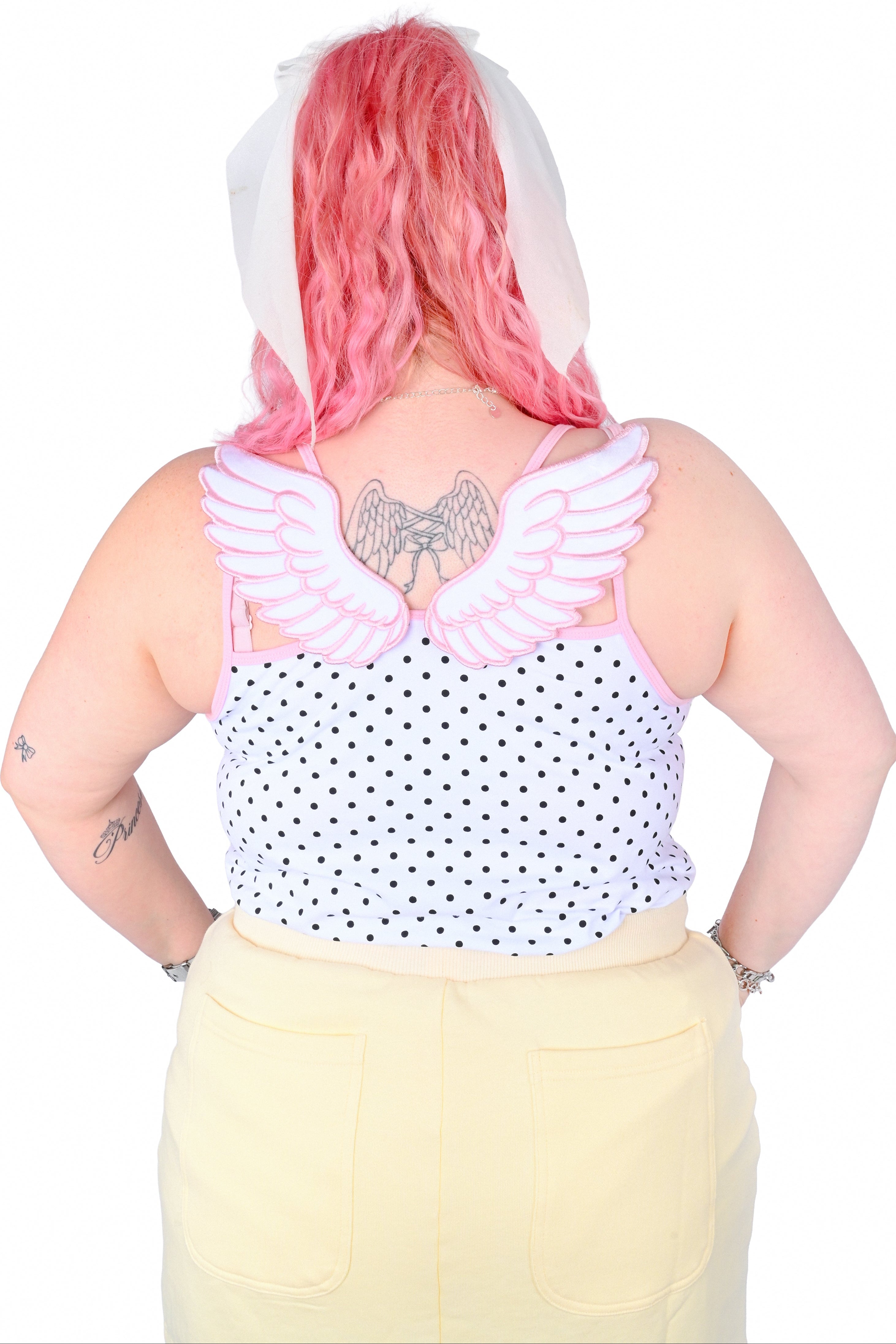 Sera Angel Wing Cami - White