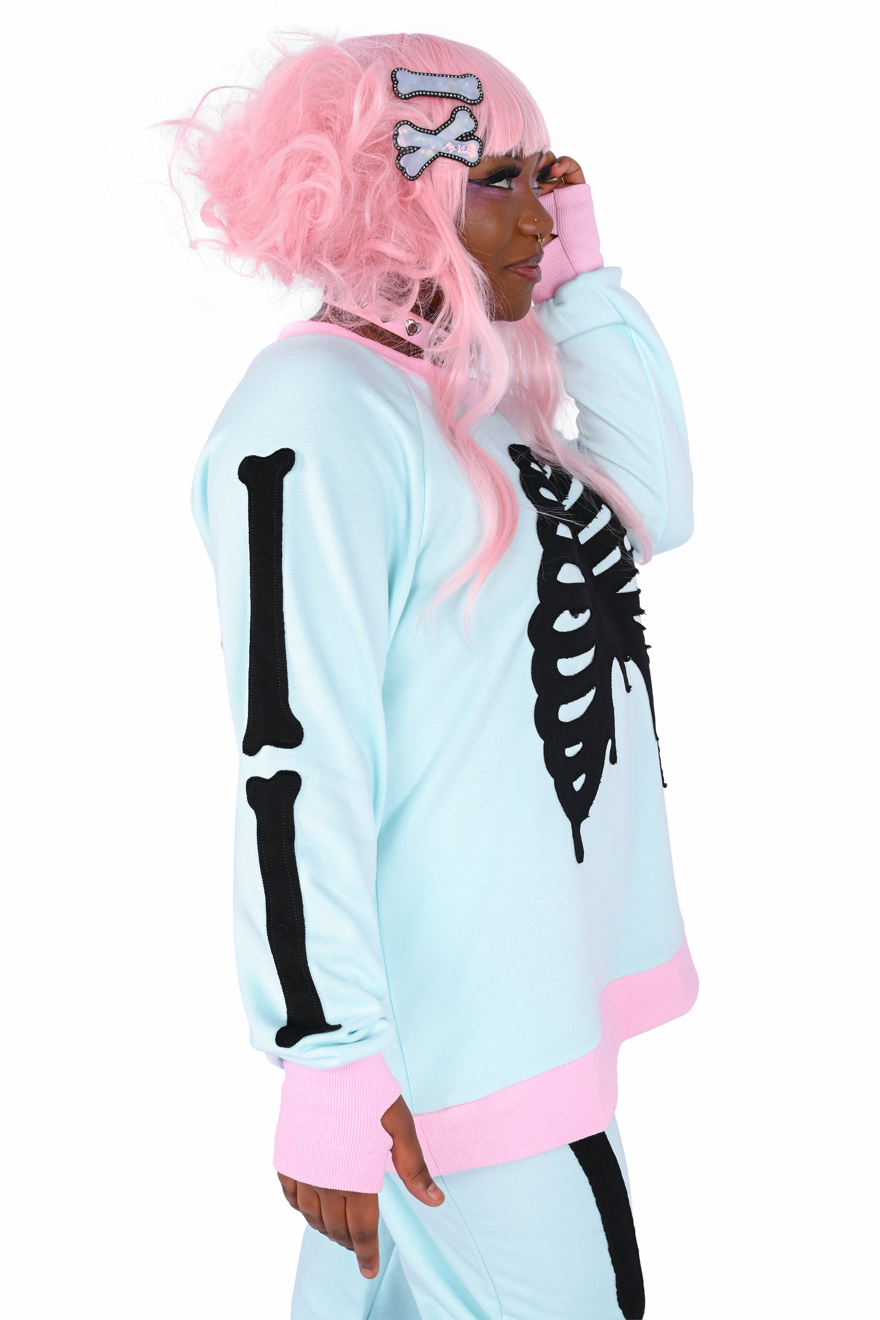 Skeleton Pullover Sweater