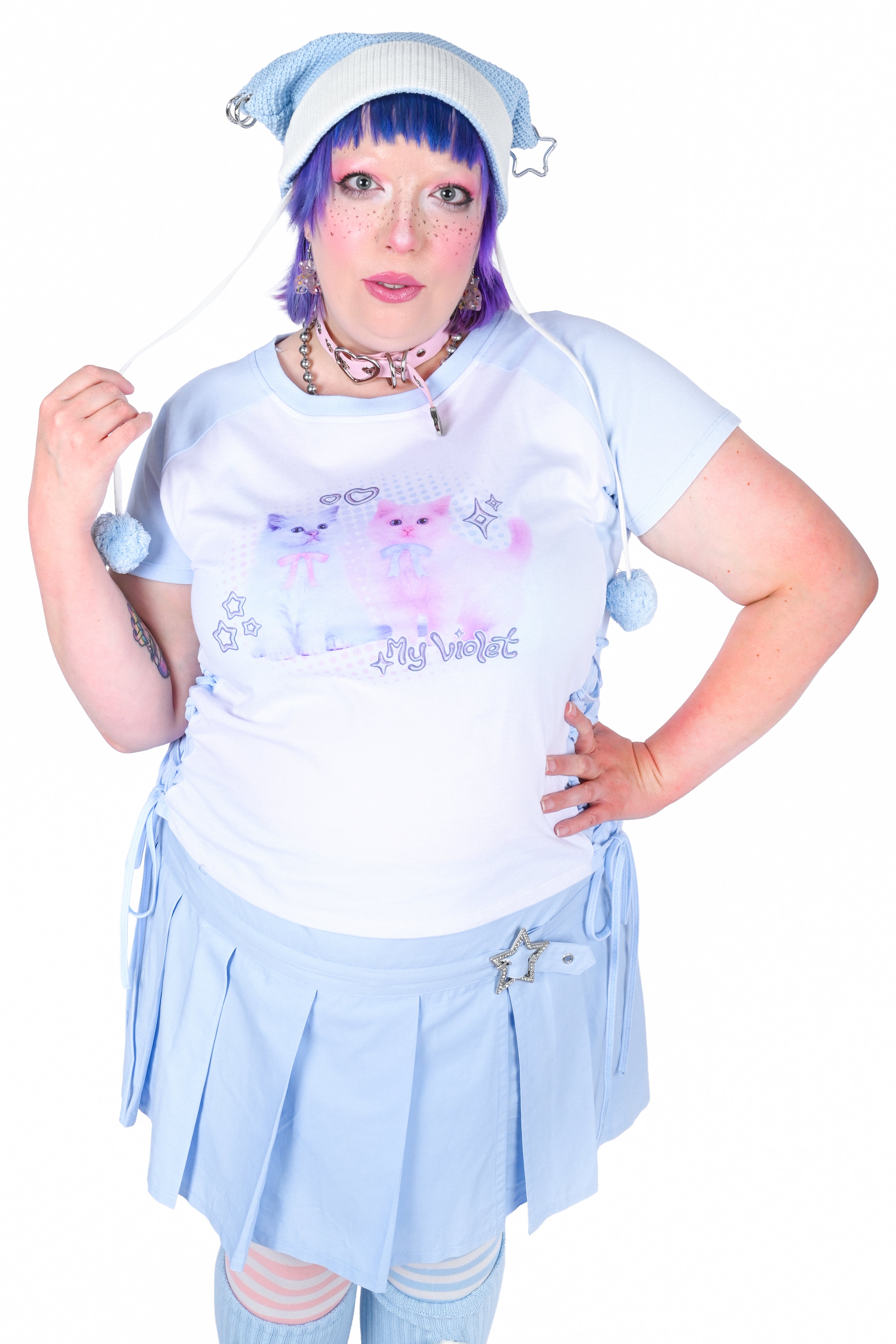 Chromatic Kitty Tee