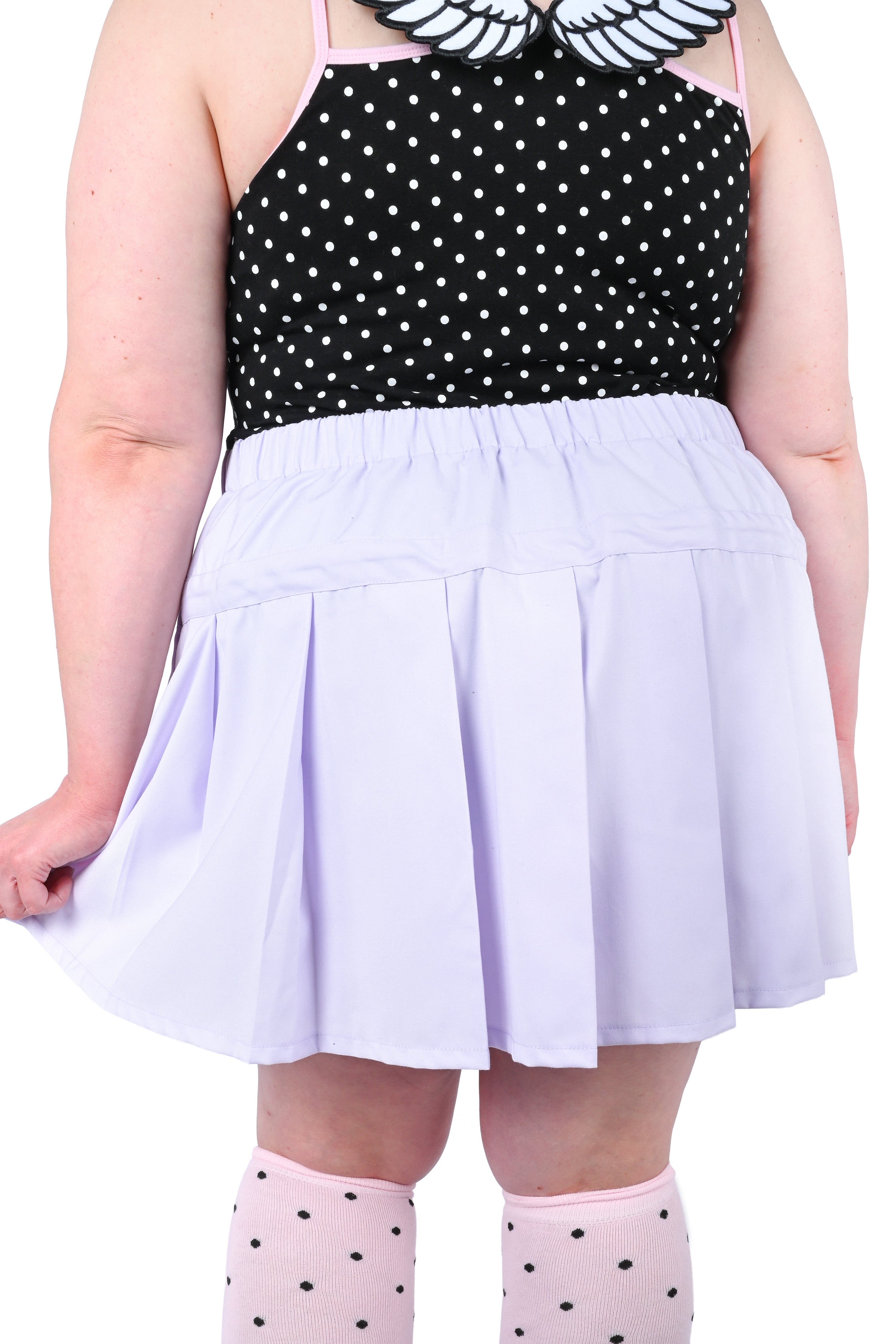 Hailey Pleated Skirt - Lavender