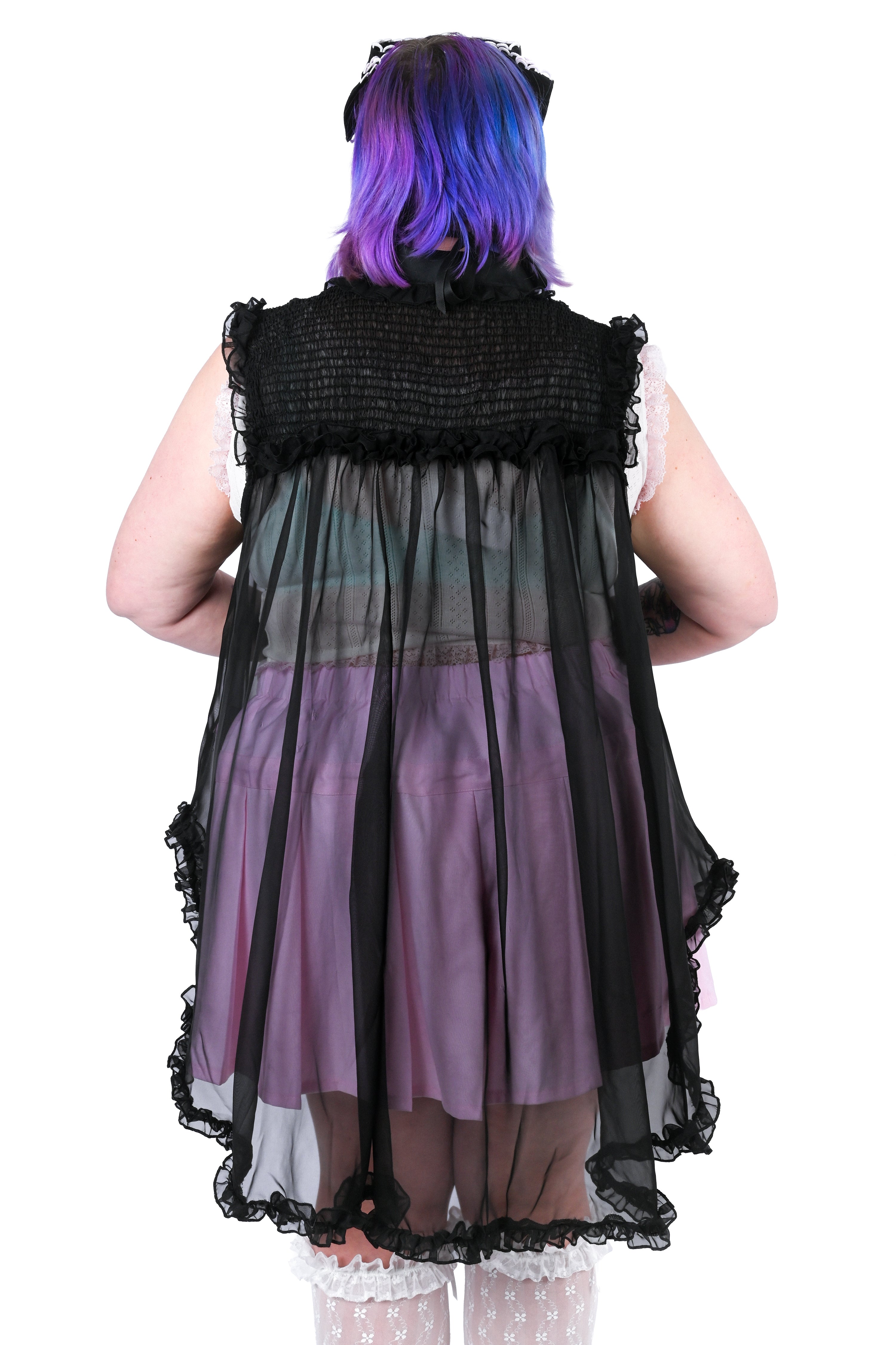 Vivi Peignoir - Black