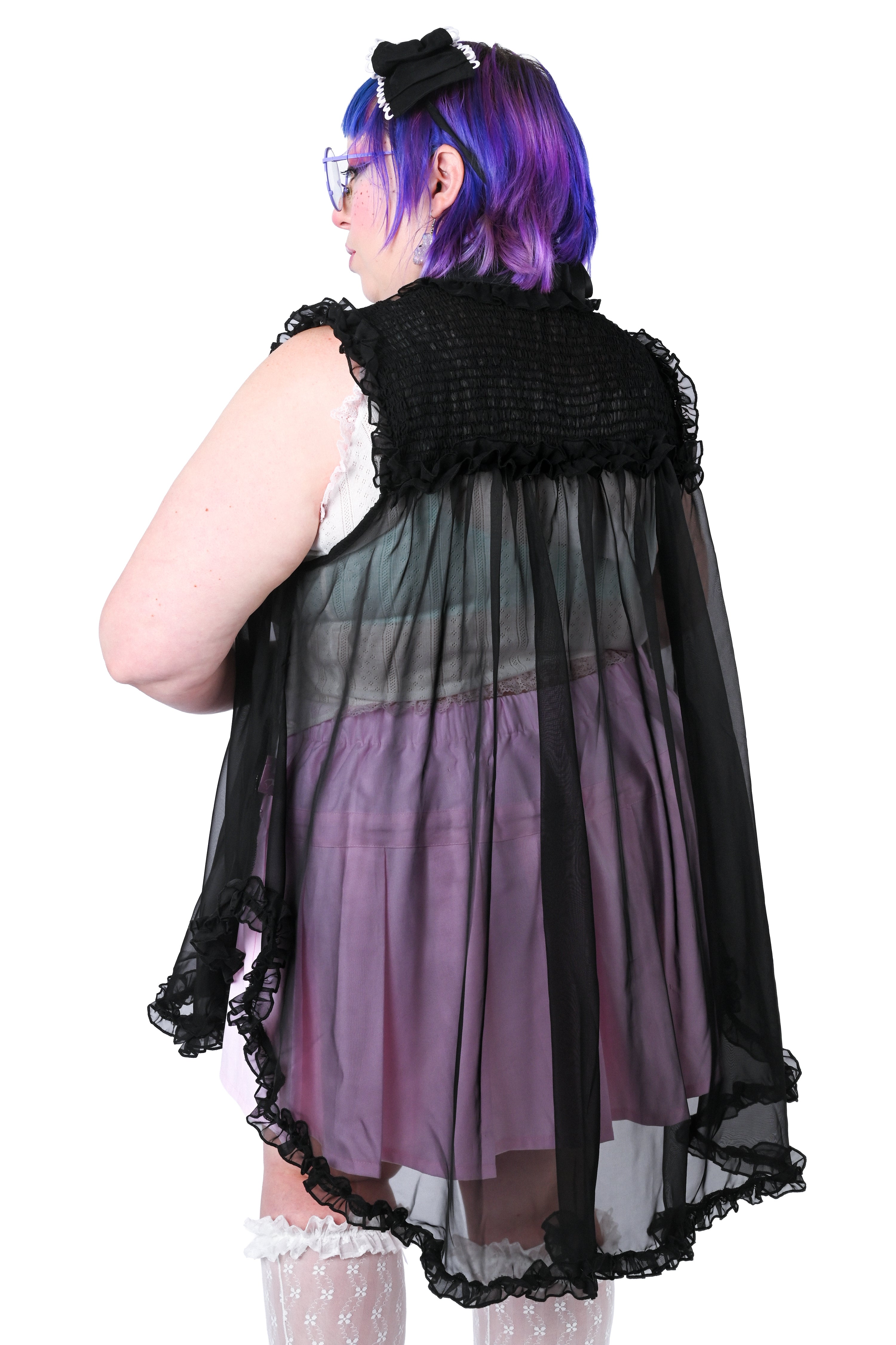 Vivi Peignoir - Black