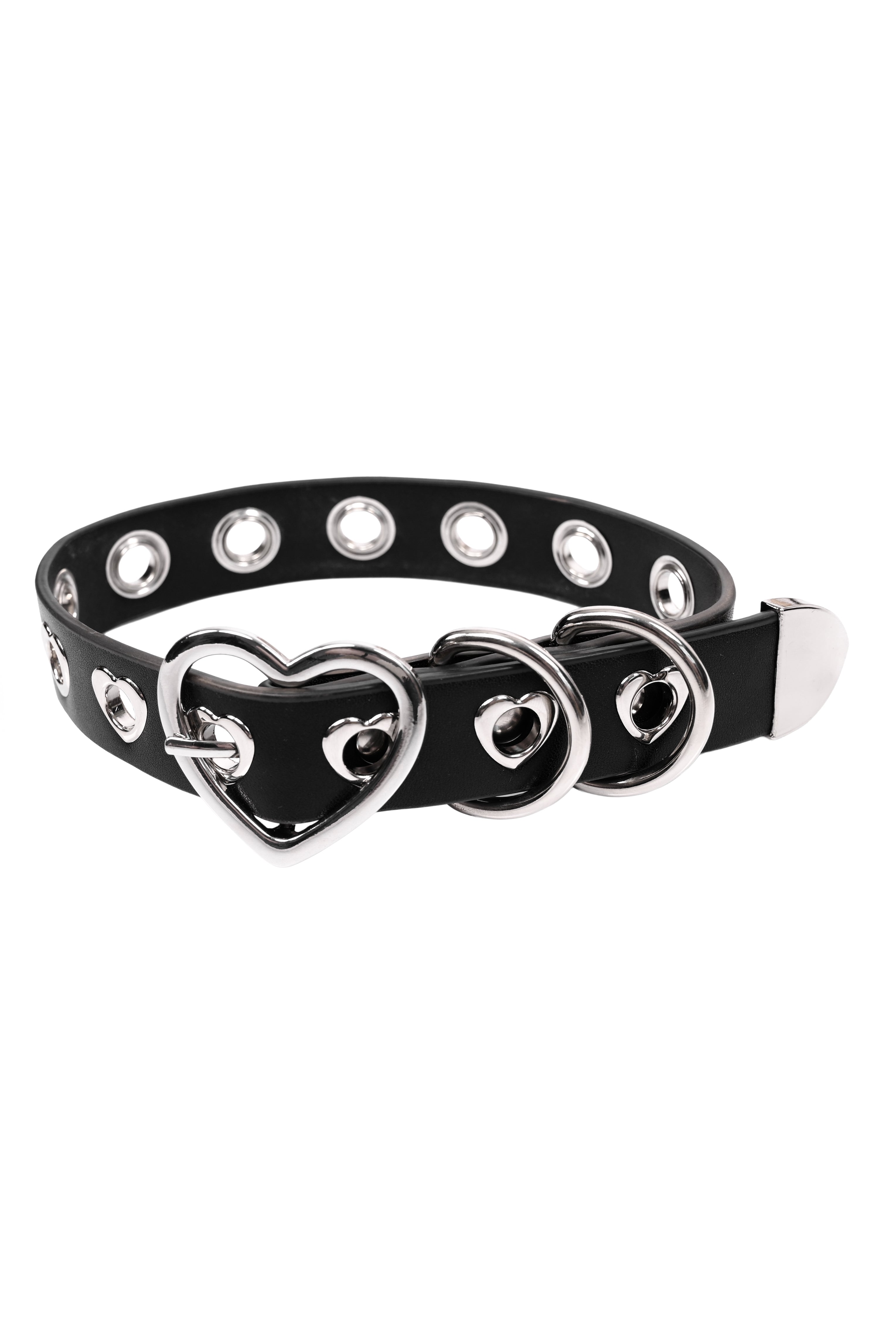 Amor Choker Necklace - Black