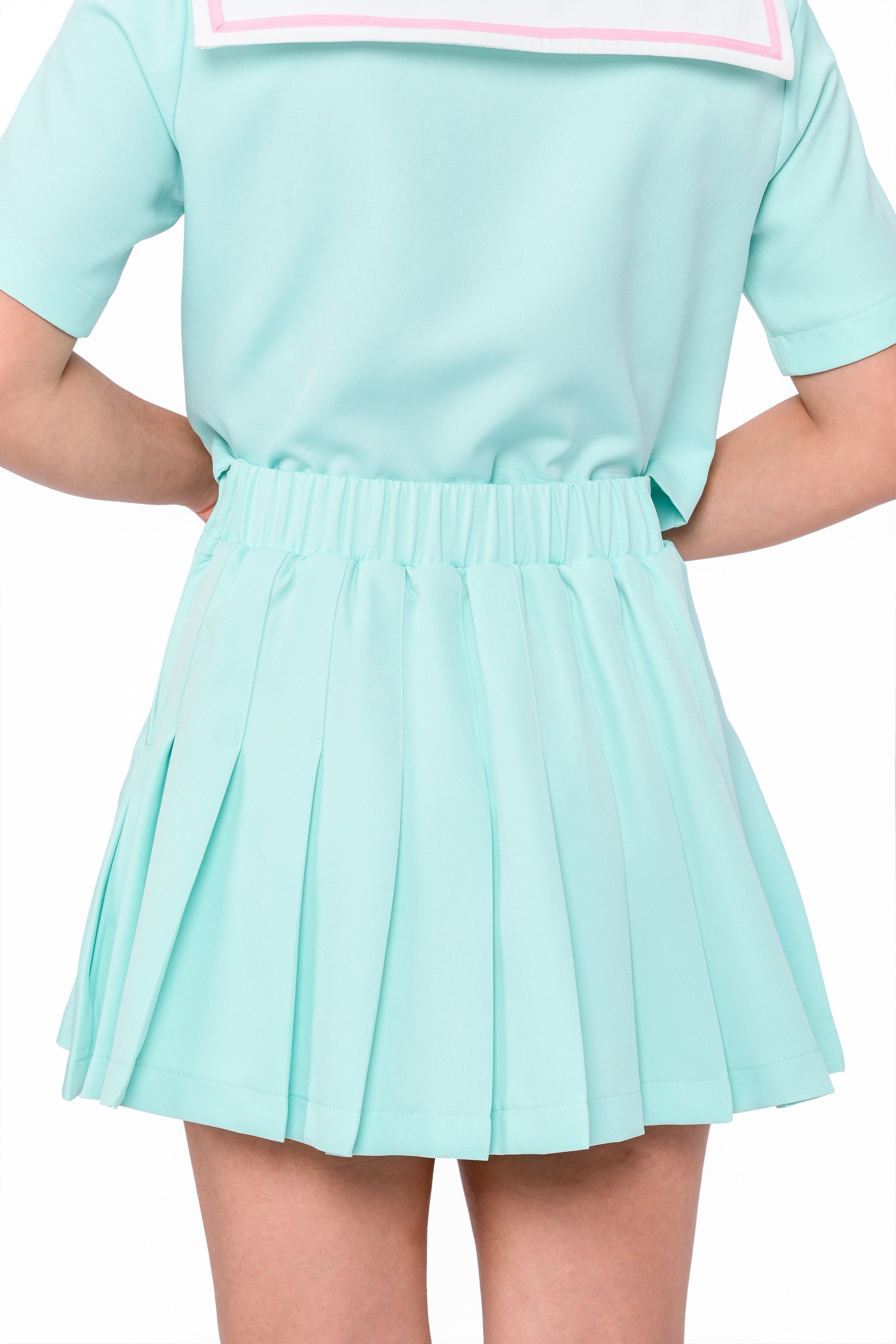 Claire Pleated Skirt - Mint