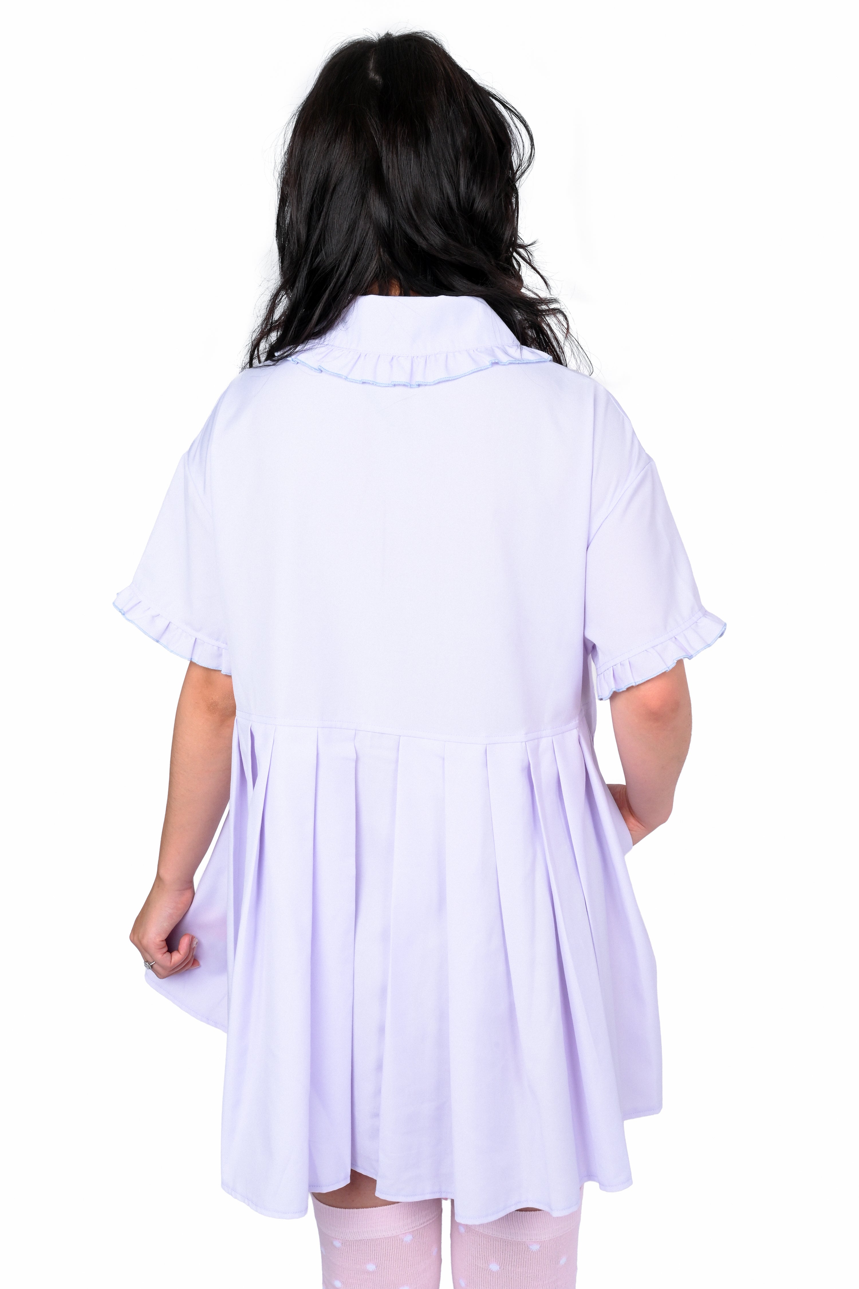 Stella Shirt Dress - Lavender