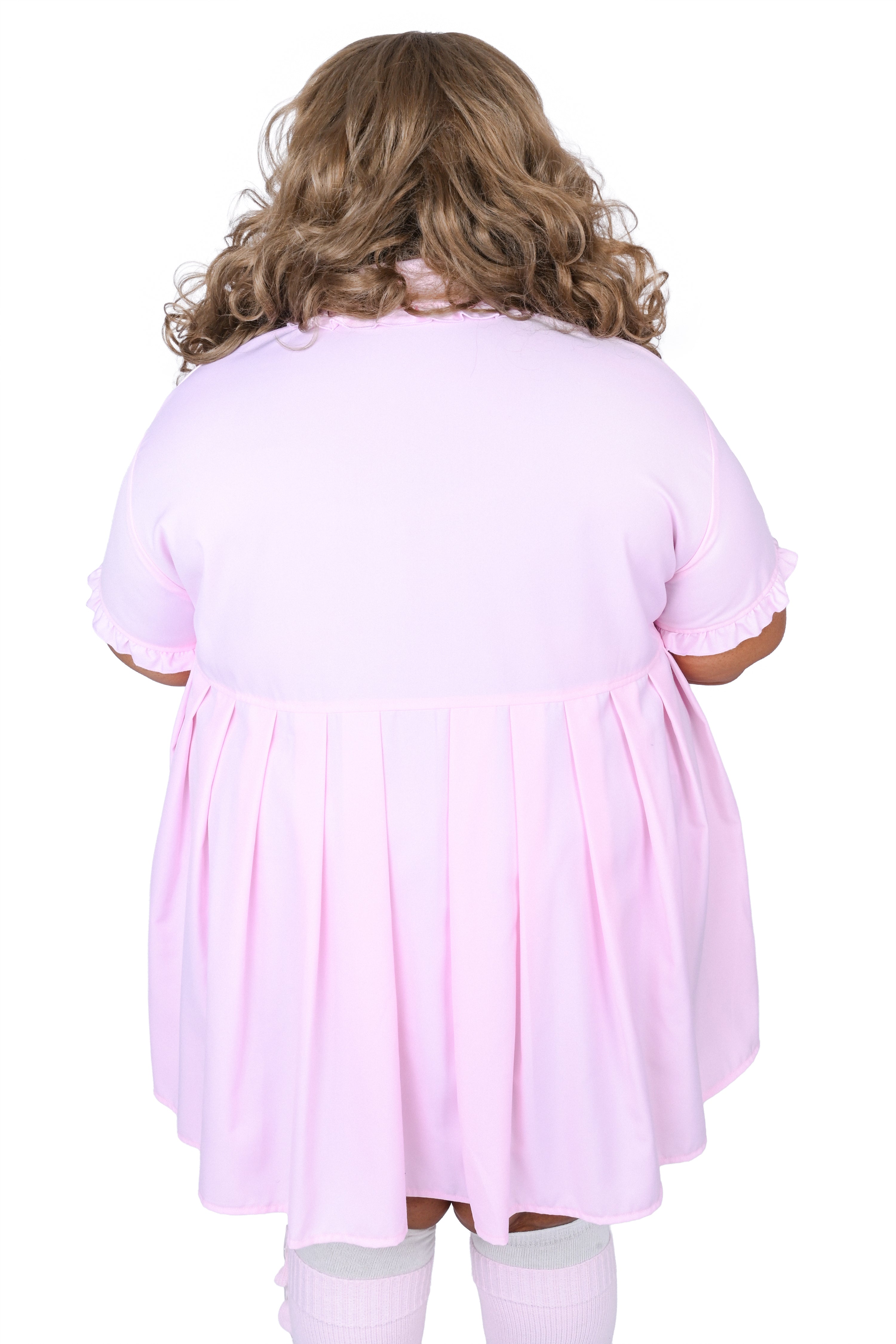 Stella Shirt Dress - Pink