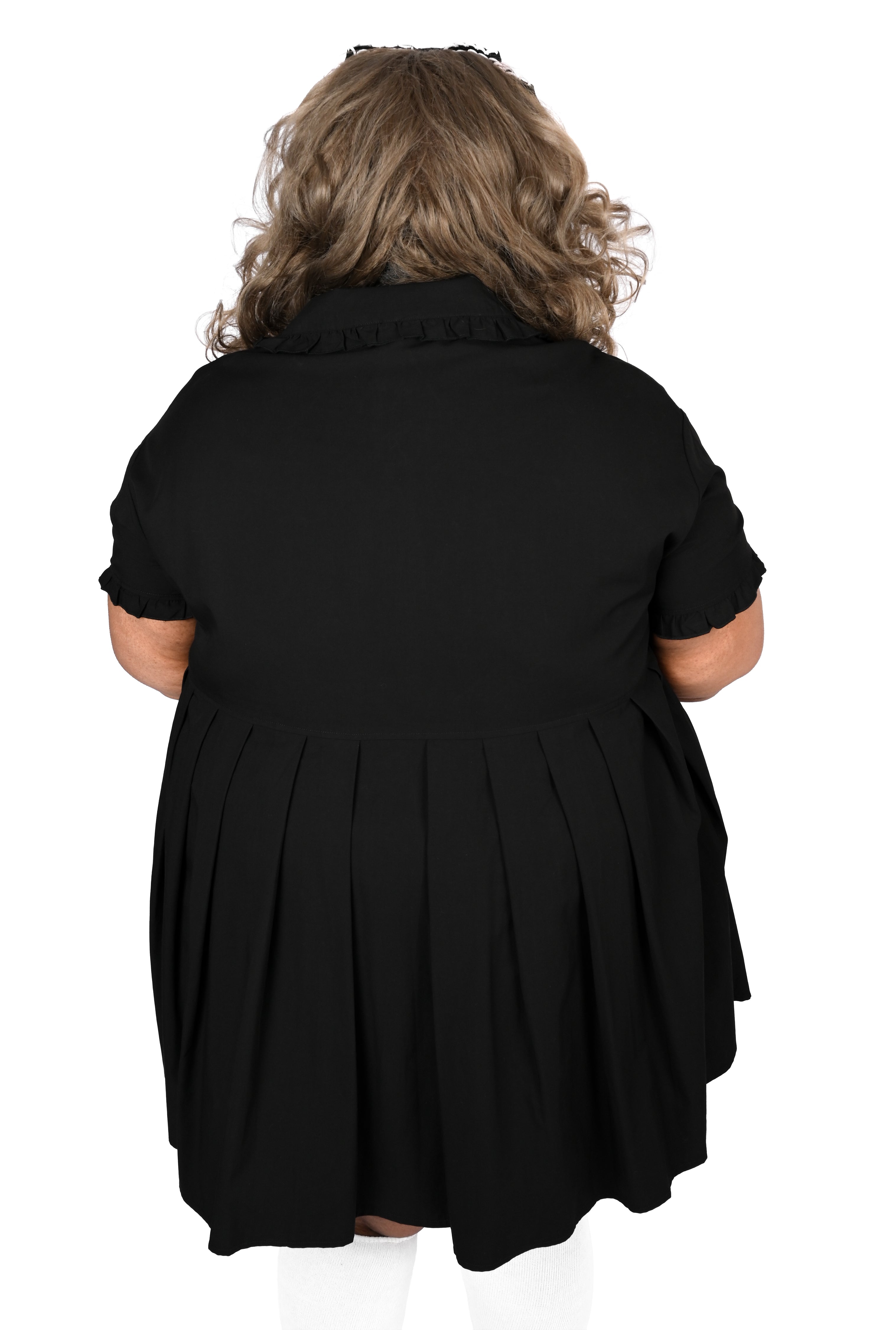 Stella Shirt Dress - Black
