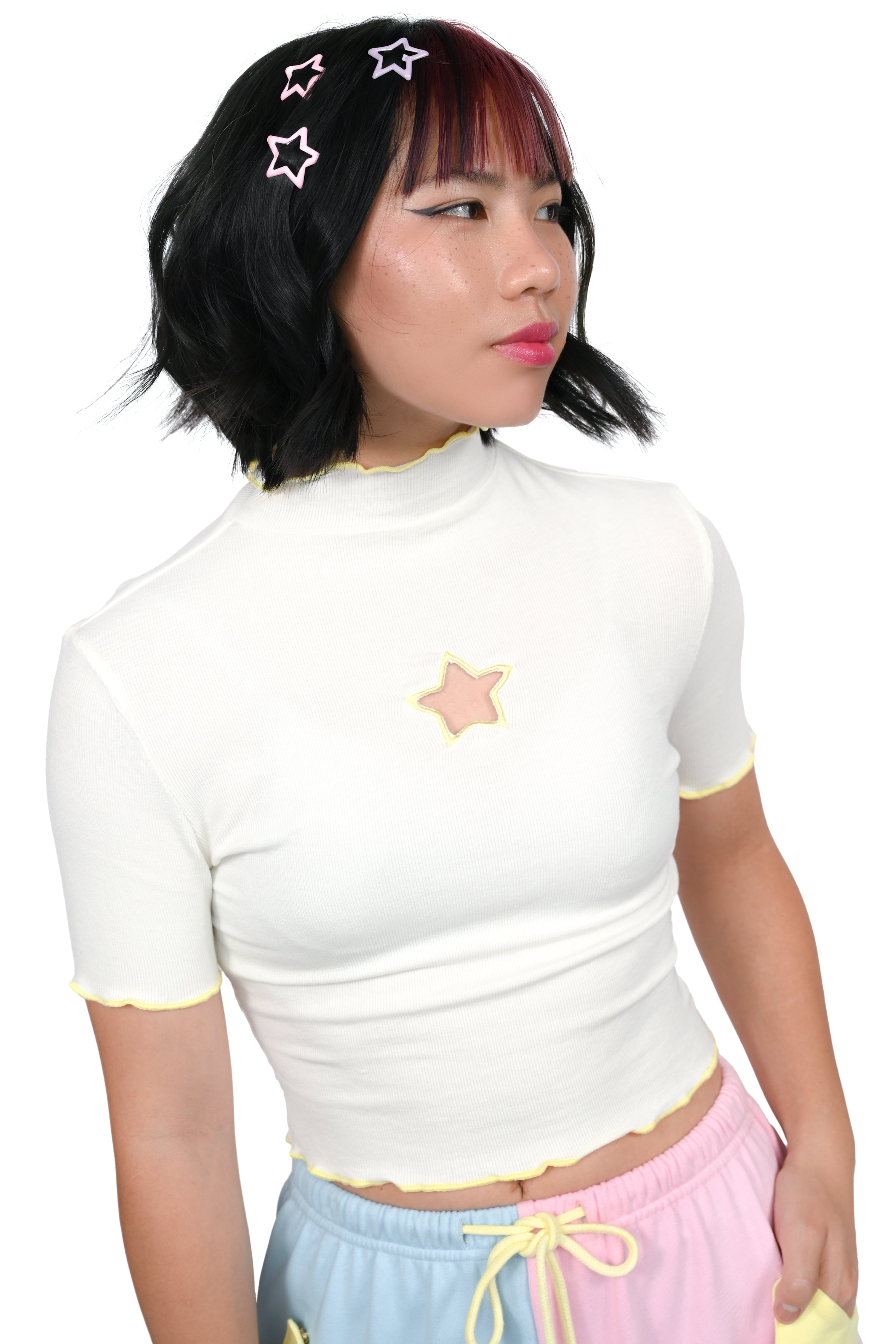 Star Cut Out Crop top - XL & 3X left! Sign up for restock!