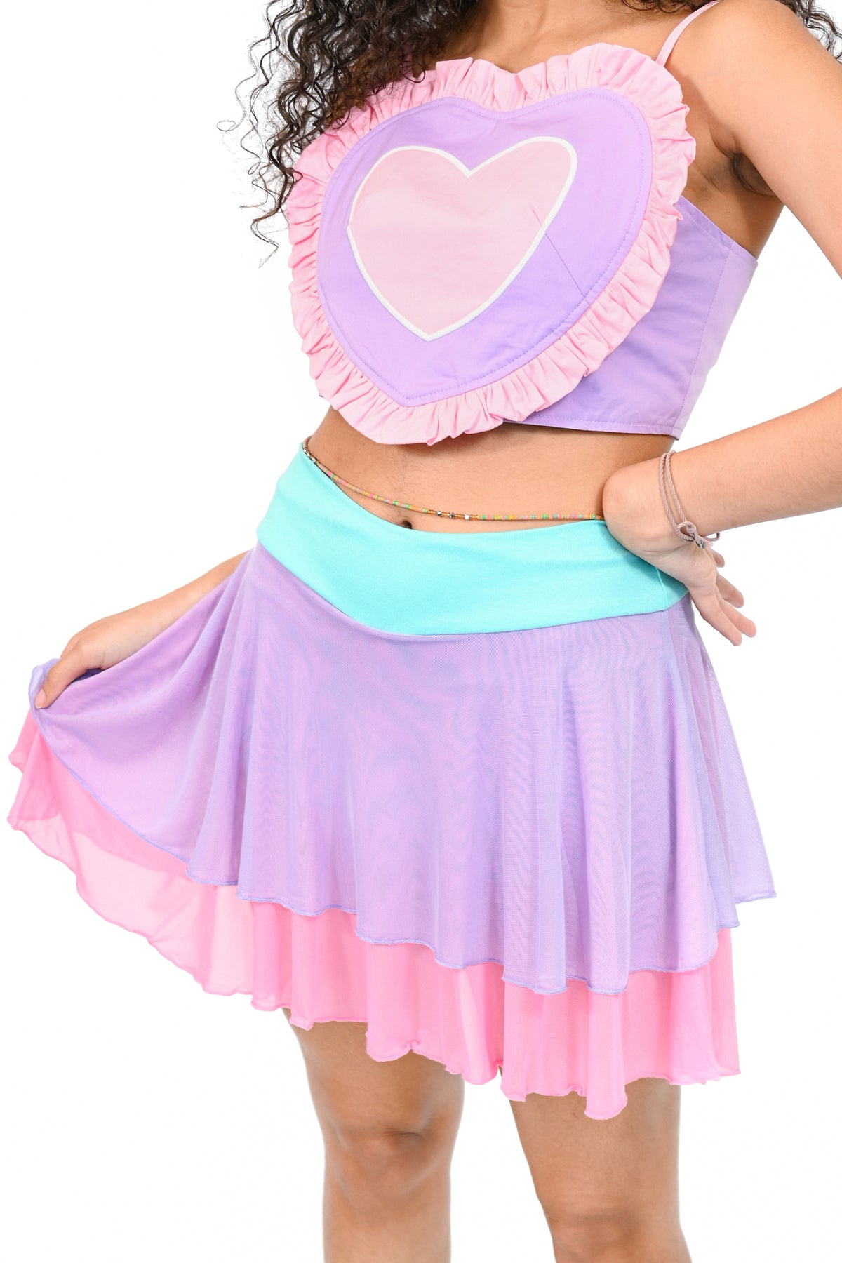 Sweet Street Ruffle Skirt - XS & Small Left!