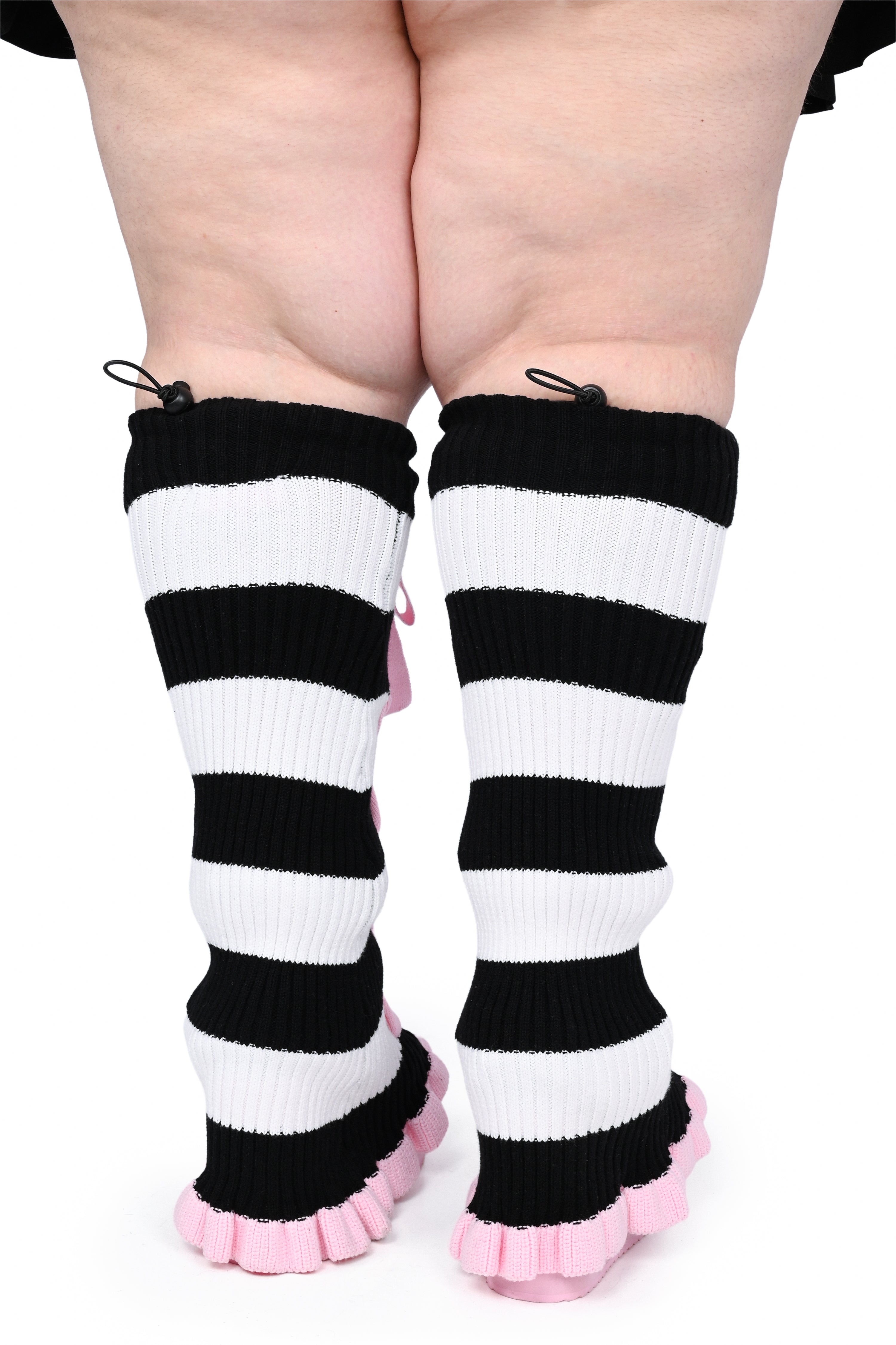 Bittersweet Stripe Leg Warmers