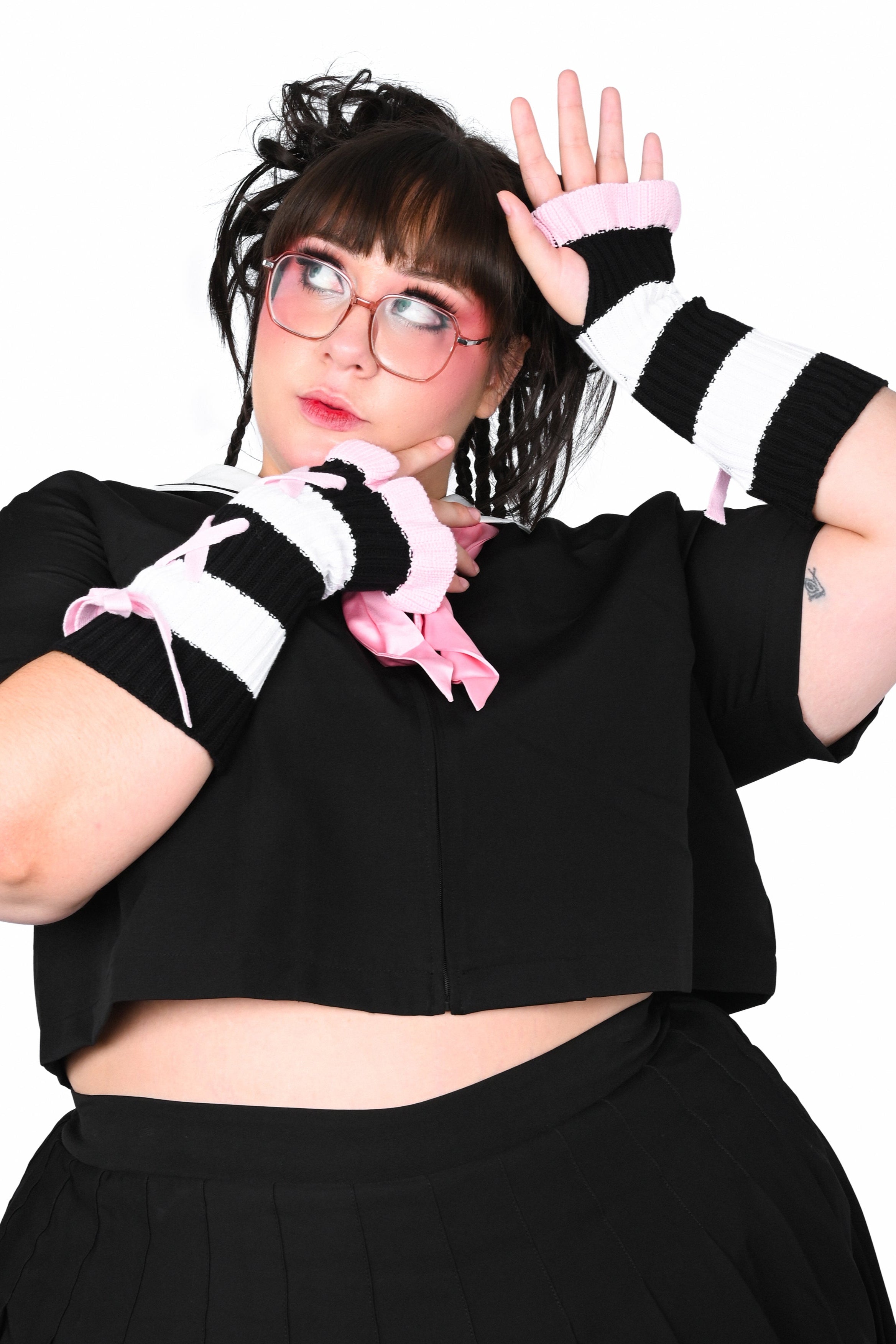 Bittersweet Stripe Arm Warmers – My Violet