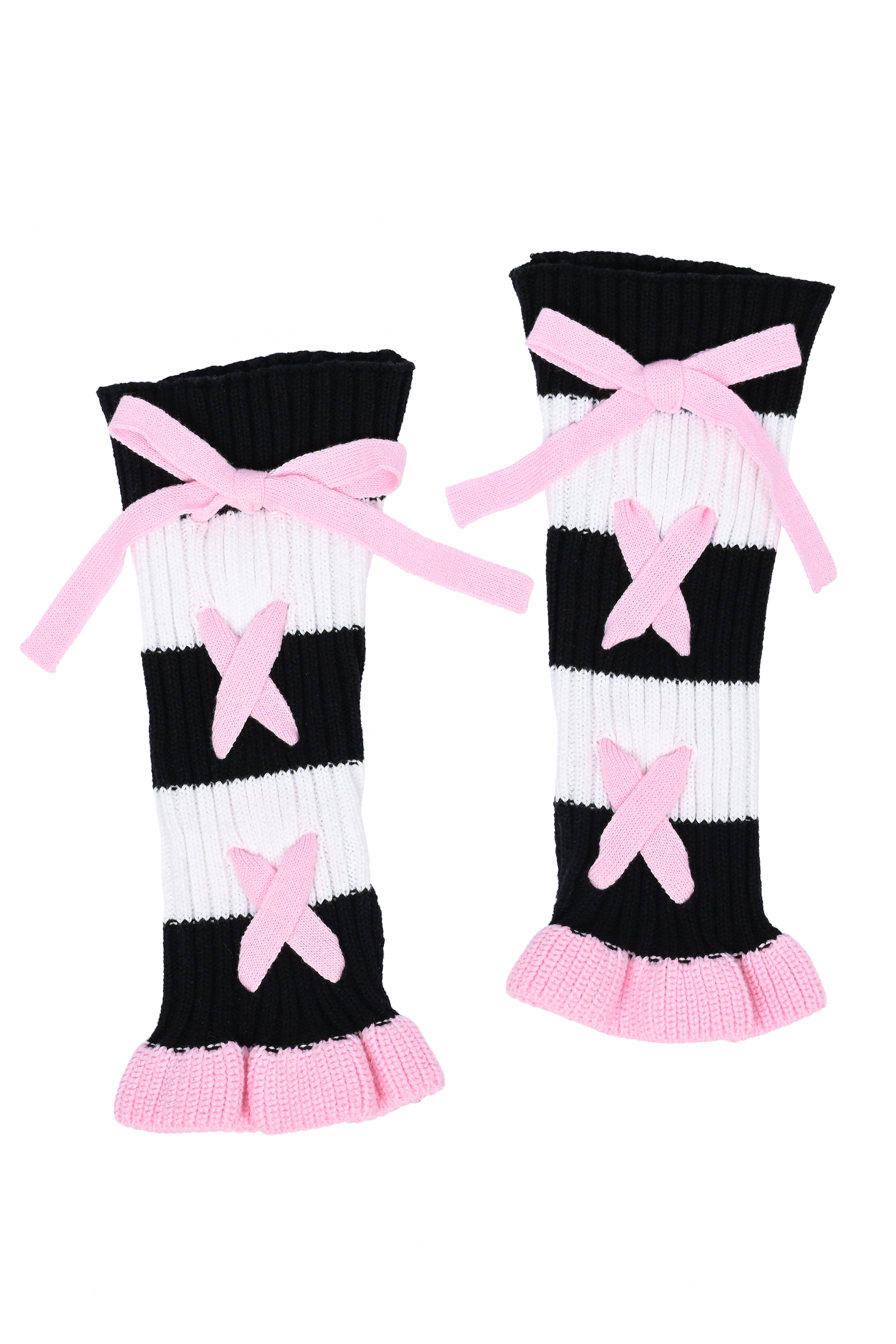 Bittersweet Stripe Arm Warmers