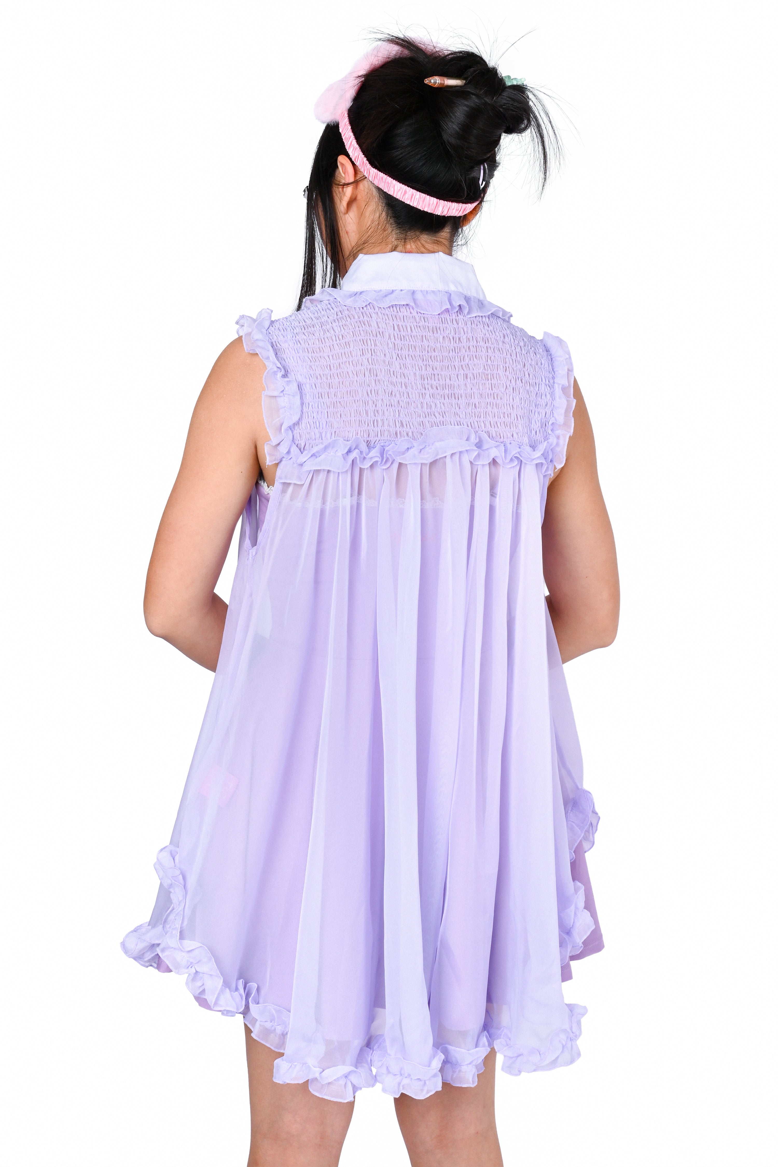 Vivi Peignoir - Lavender