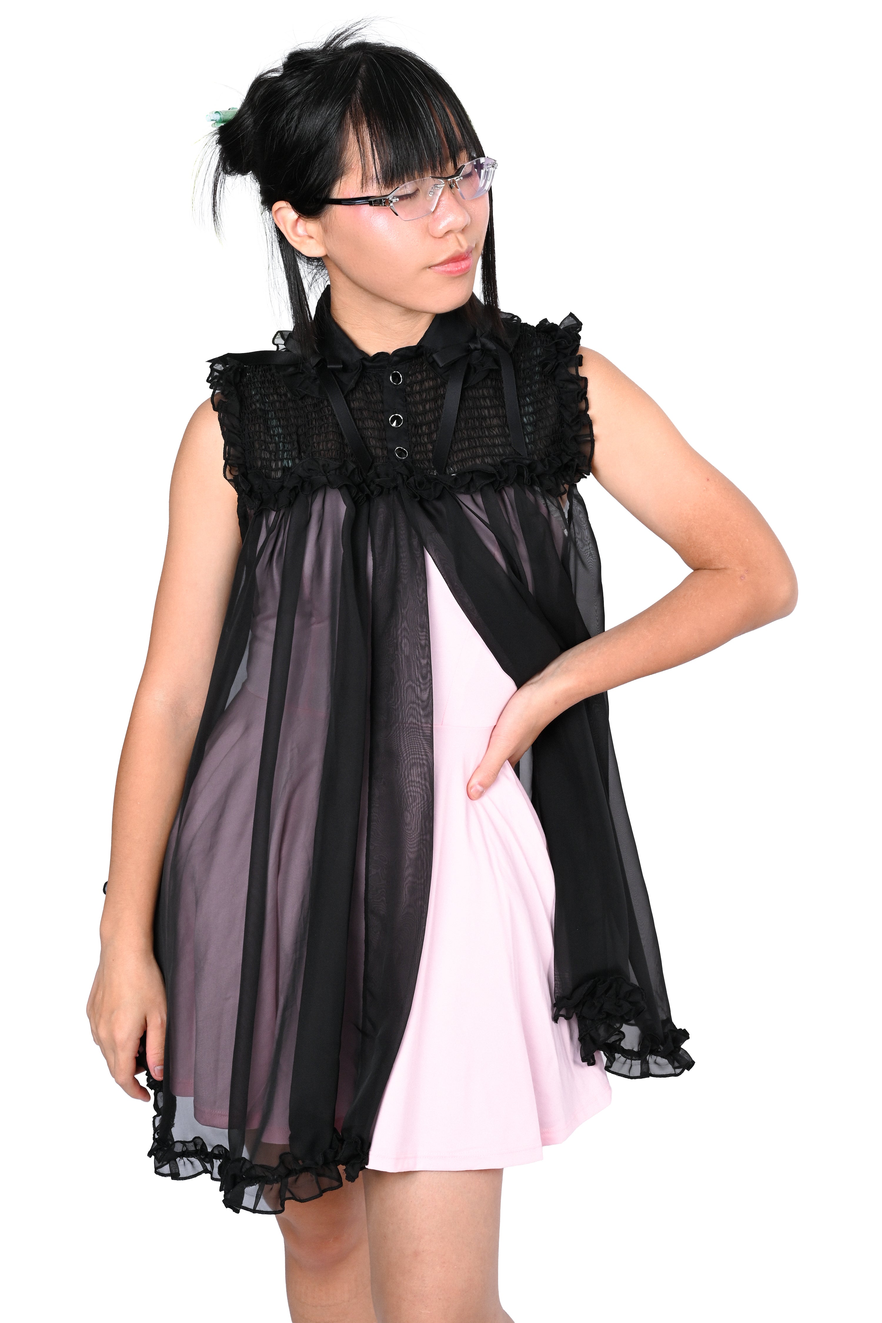 Vivi Peignoir - Black