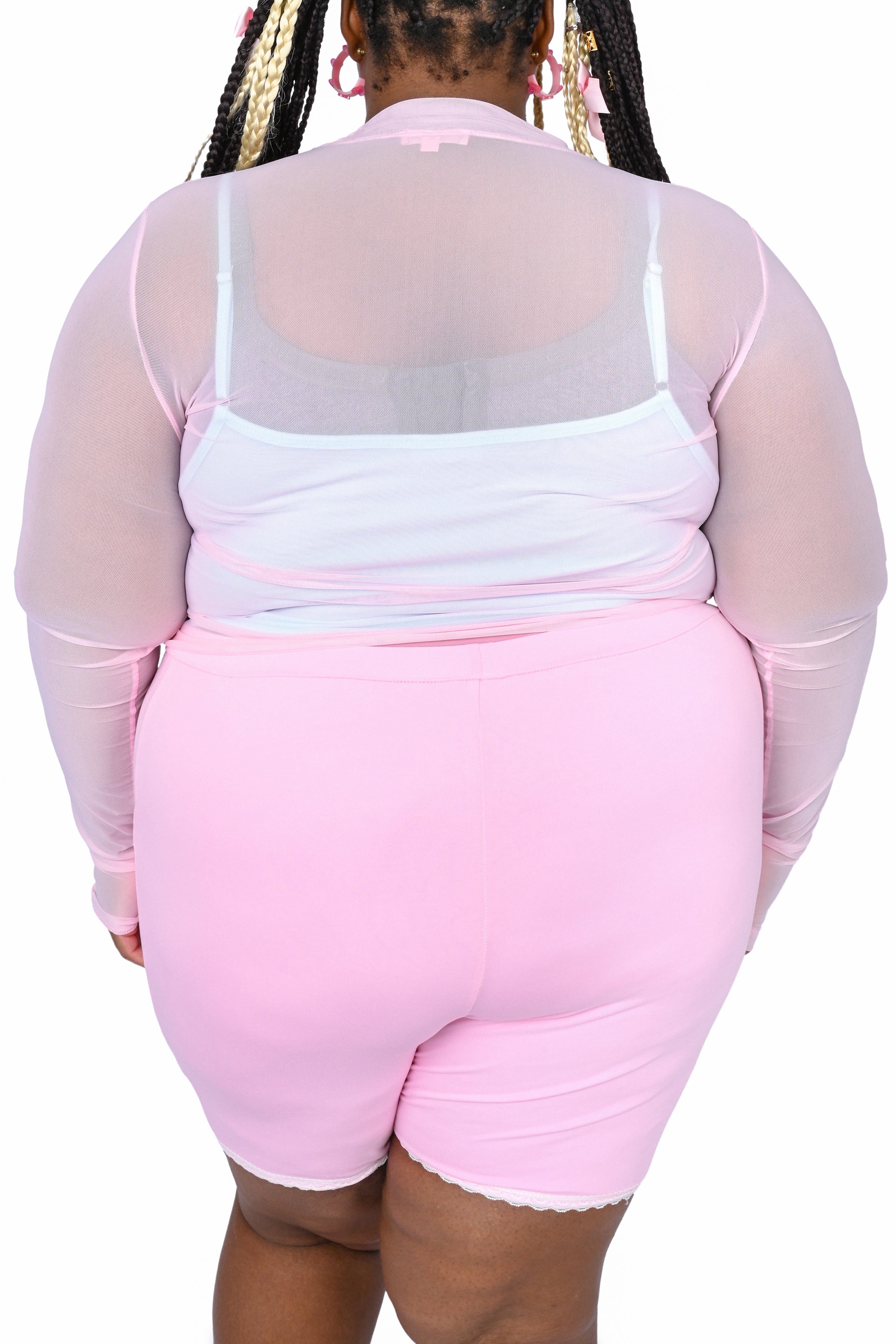 Basics Biker Shorts - Pink
