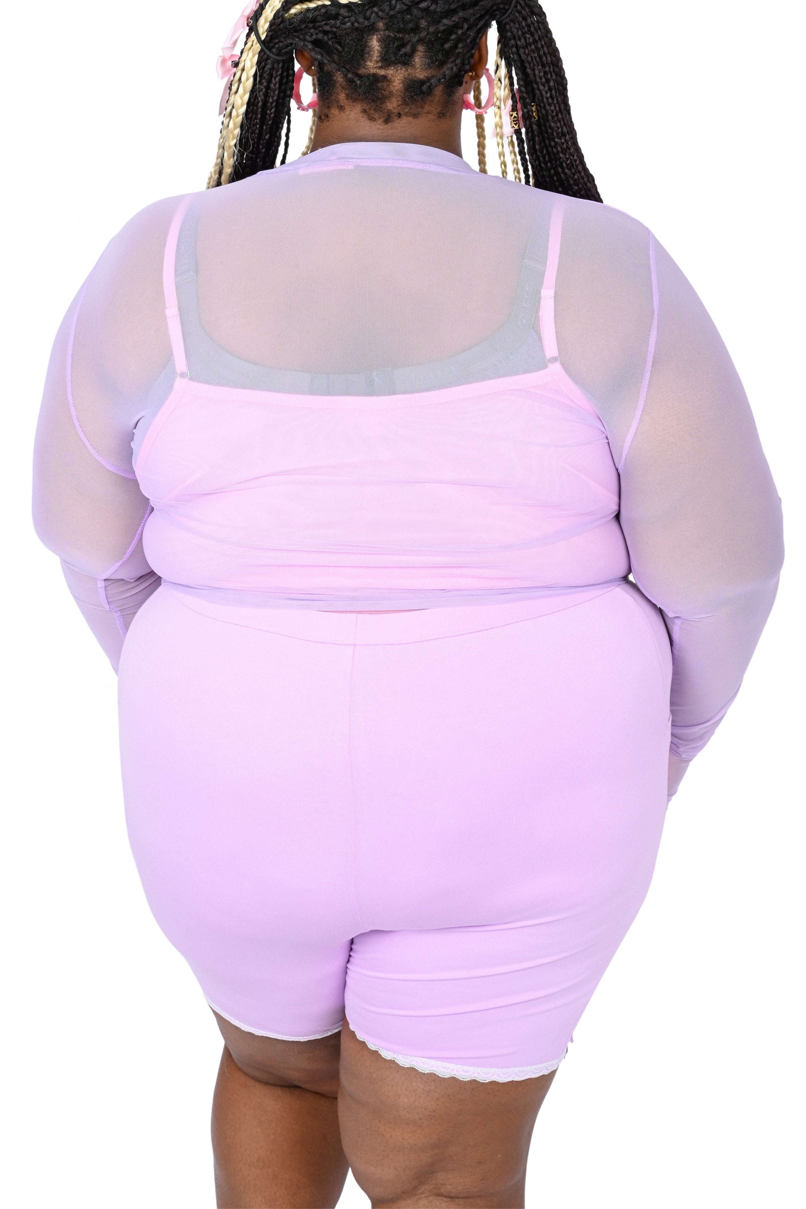 Basics Biker Shorts - Lavender