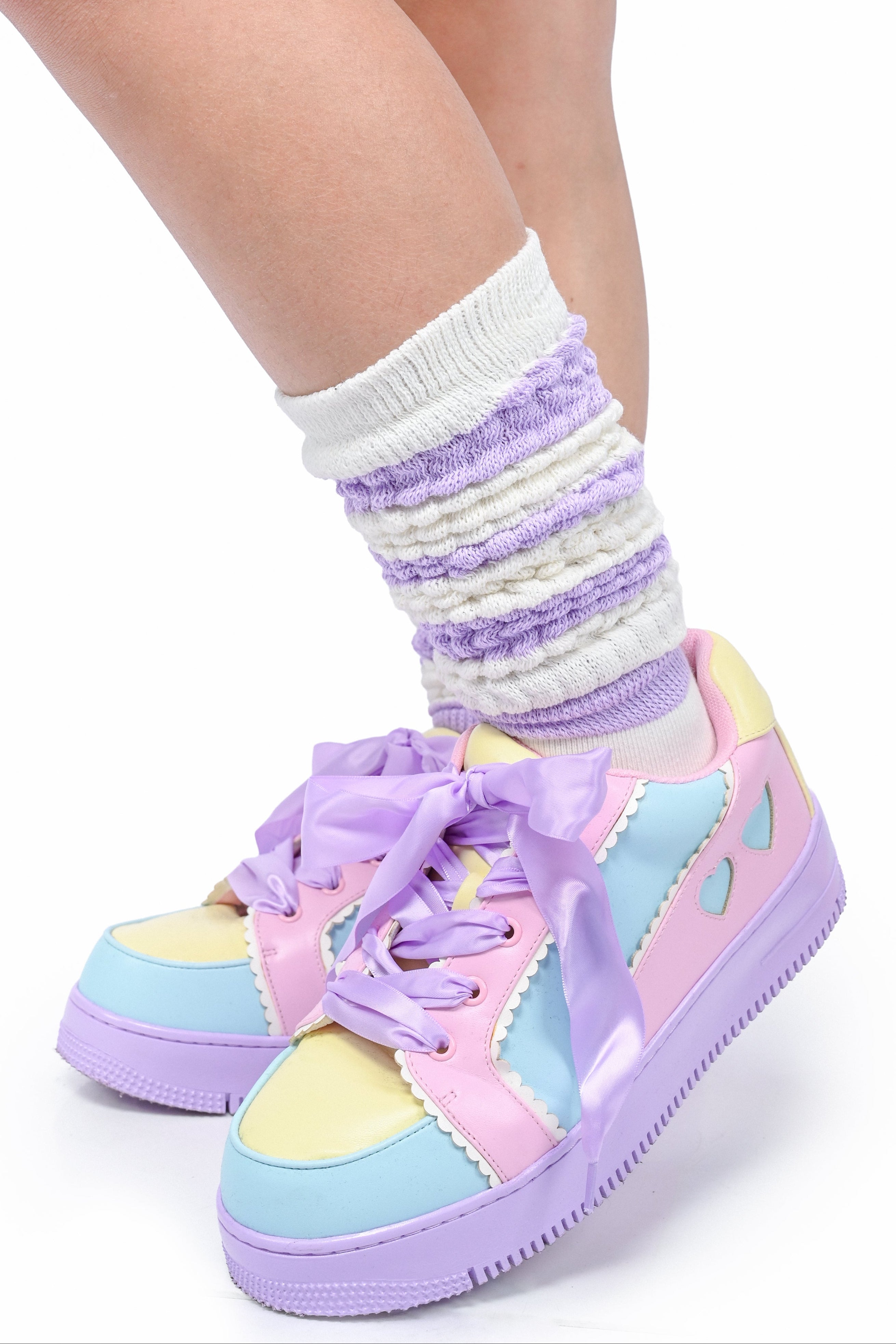 Stripe Scrunch Socks Multi-Pack