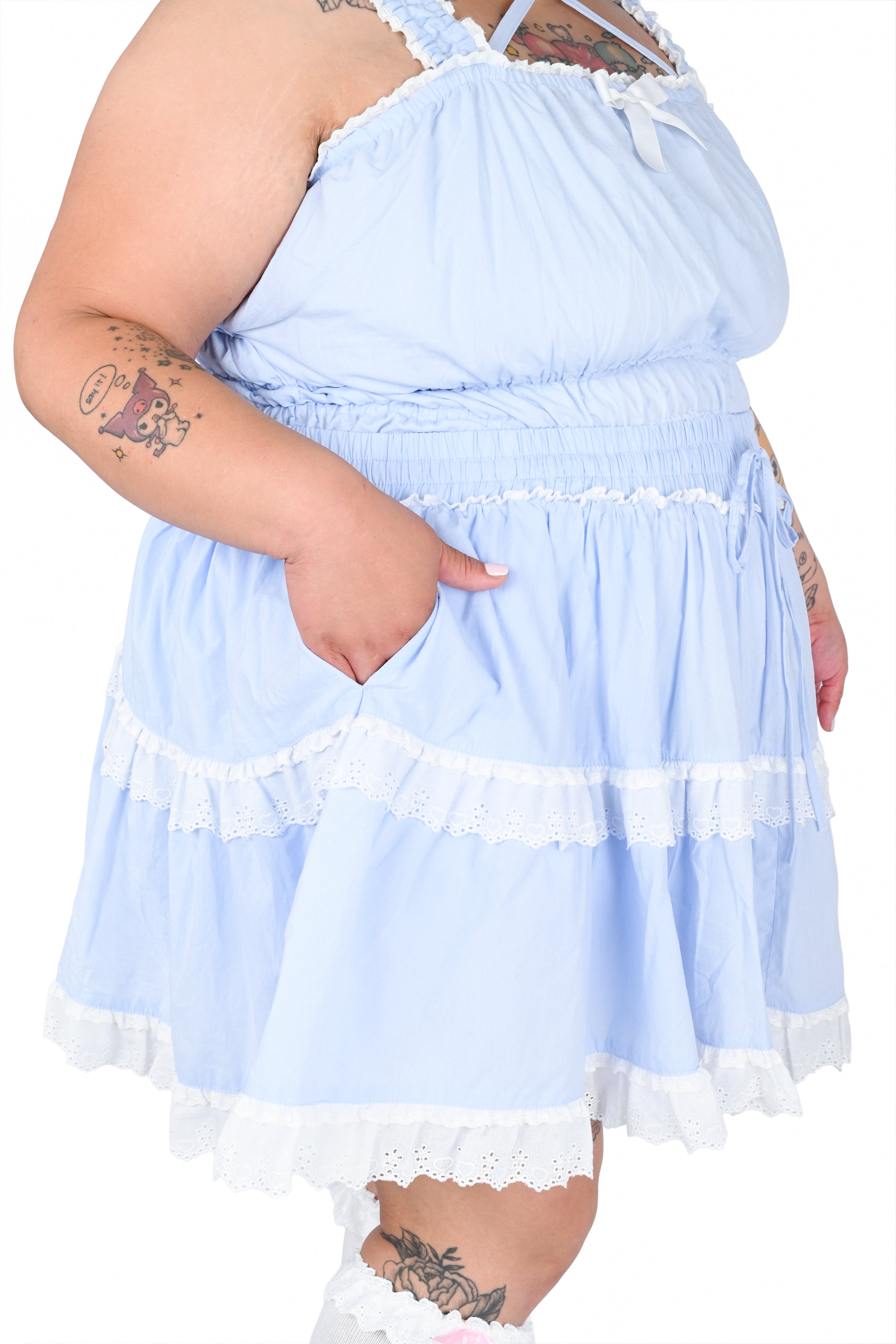 Katherine Bloomer Skort - Sky Blue