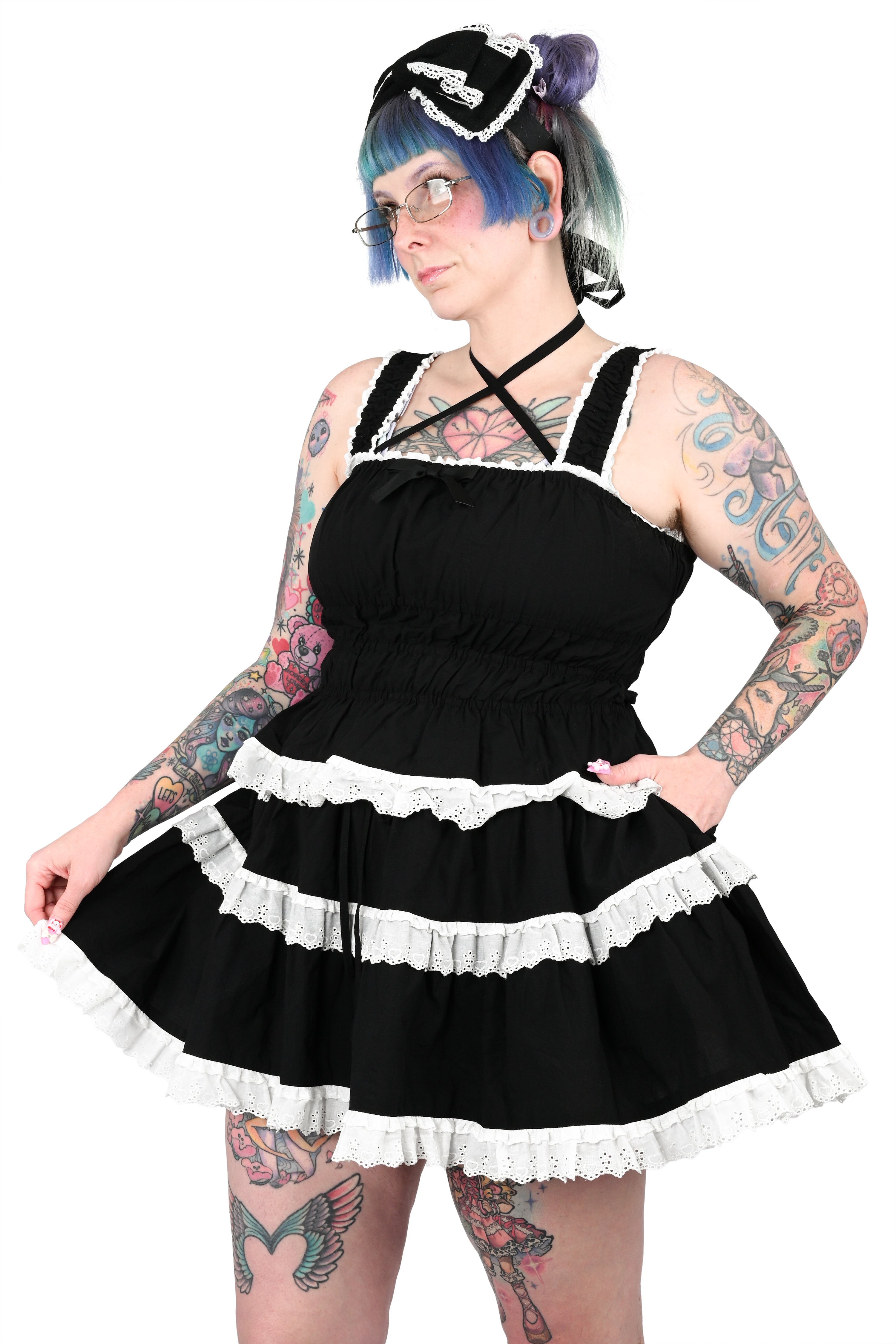 Katherine Bloomer Skort - Black – My Violet