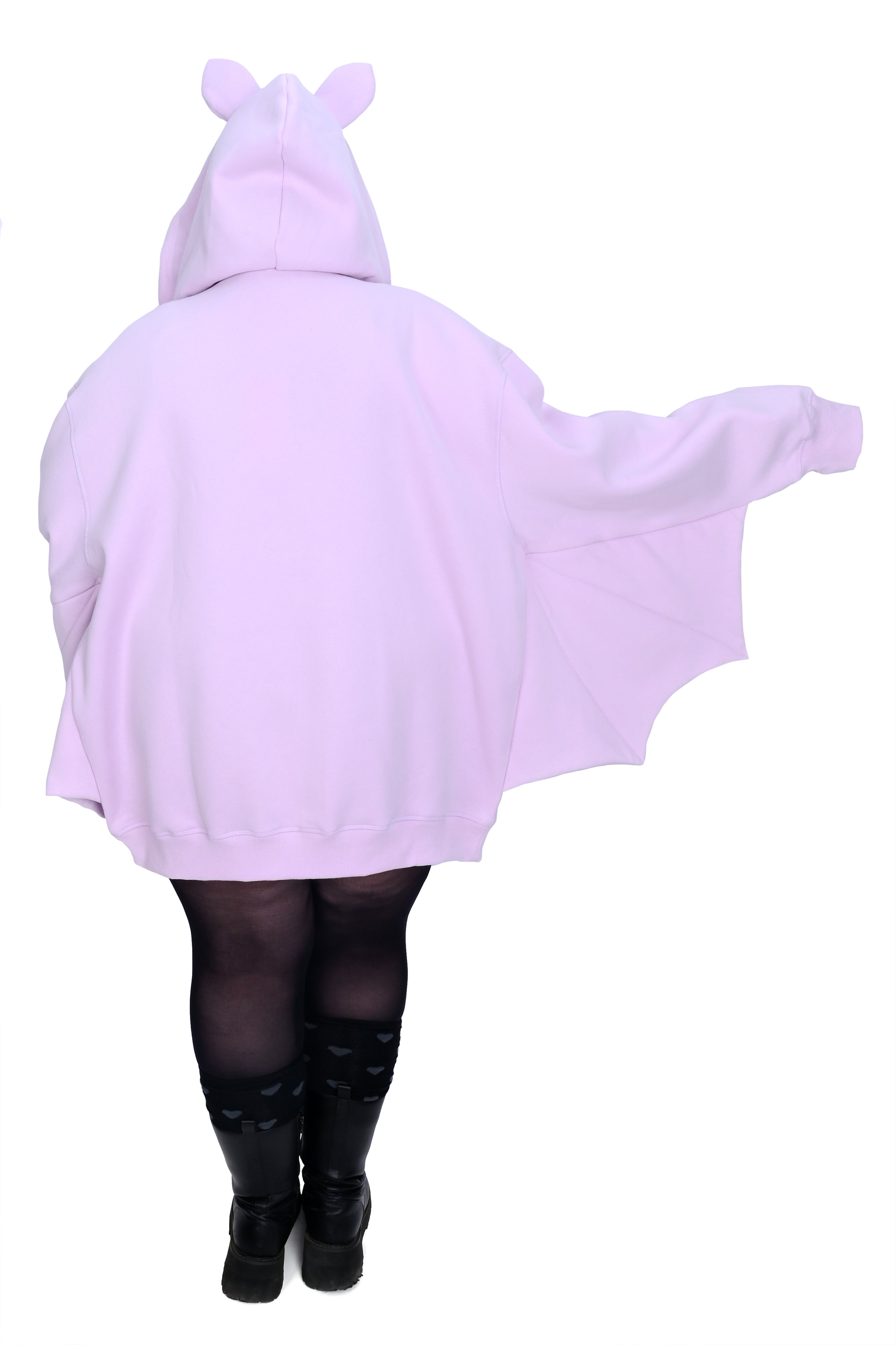 Batty Hoodie - Lavender