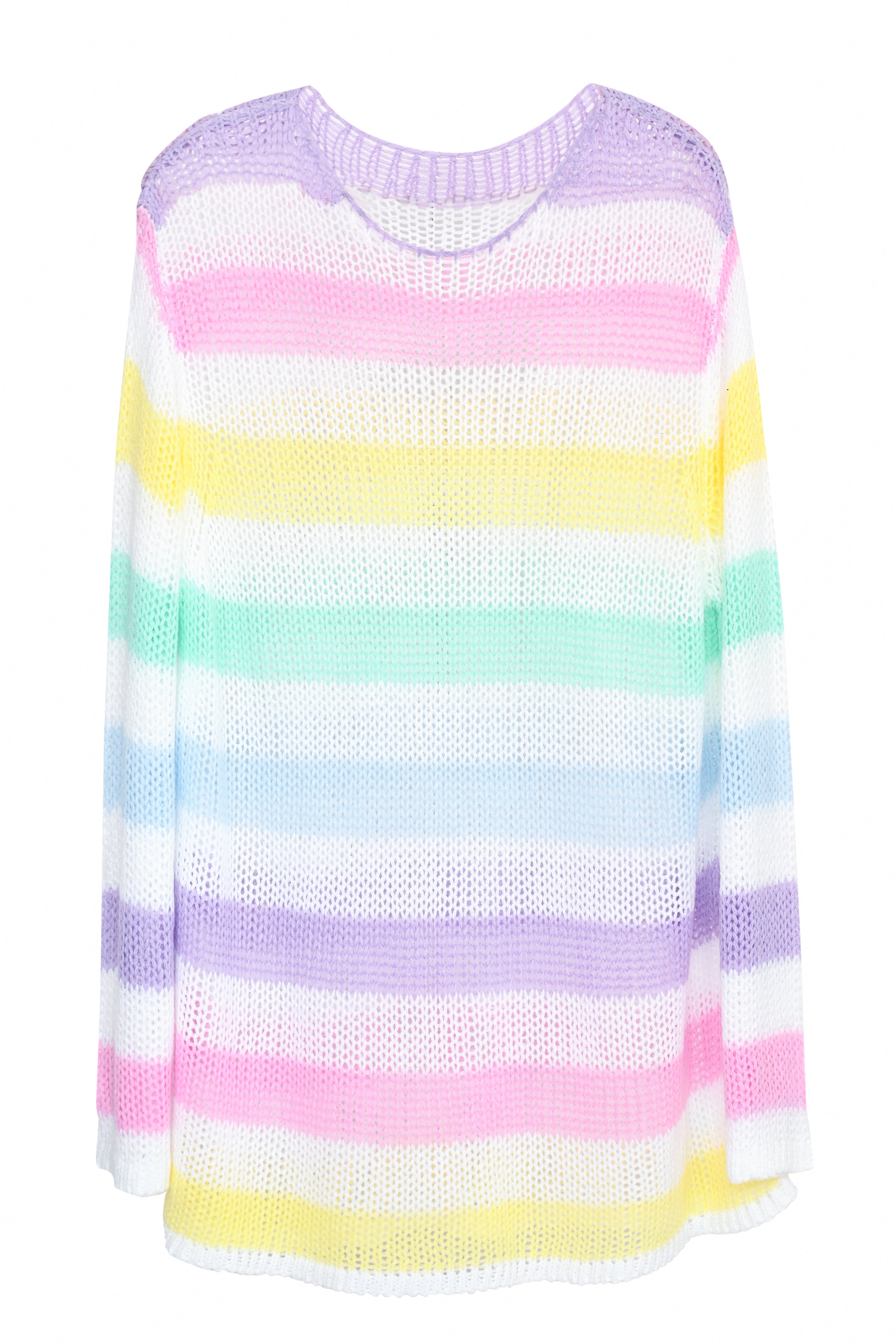 Candyfloss Loose Knit Pullover