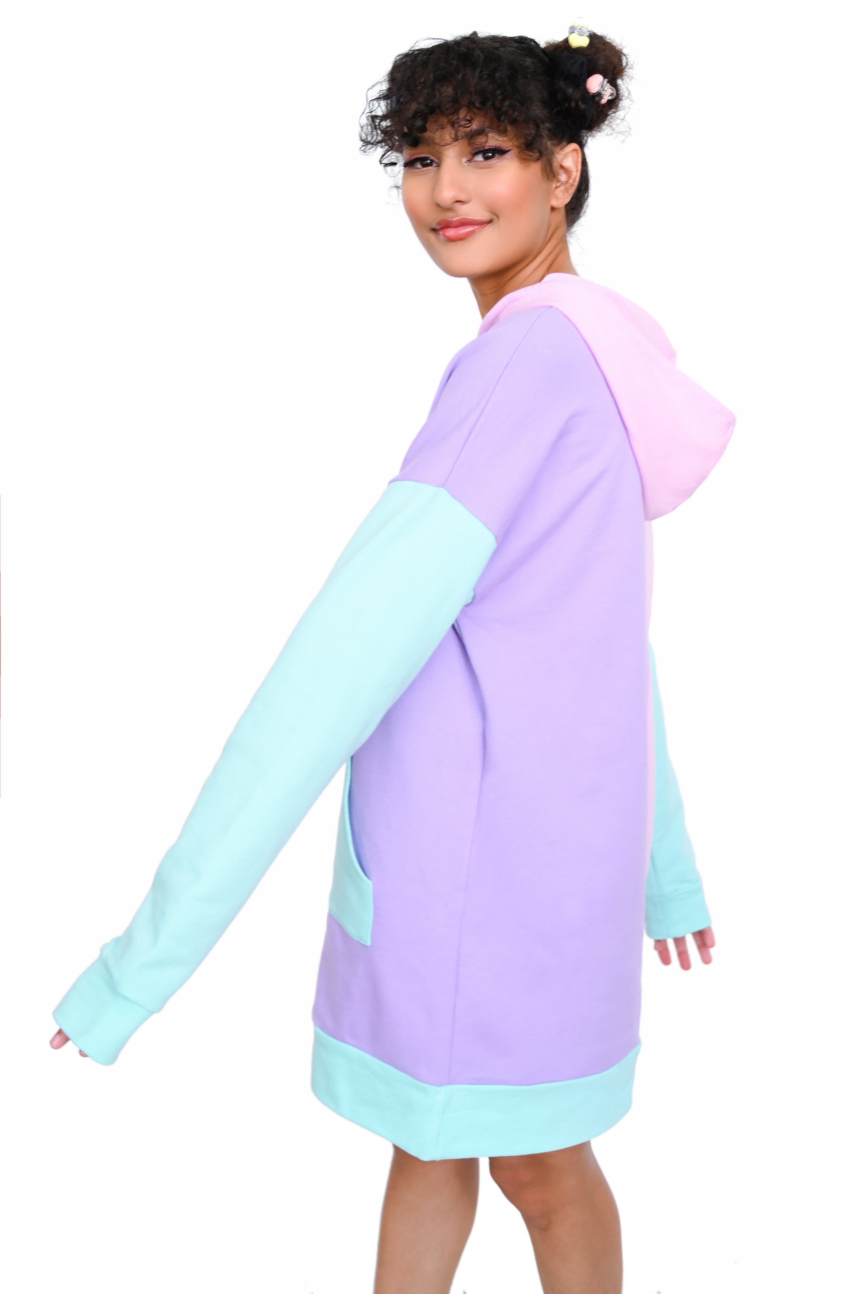 Jellybean Oversized Hoodie XS & Small left -  EXTREME MARKDOWN