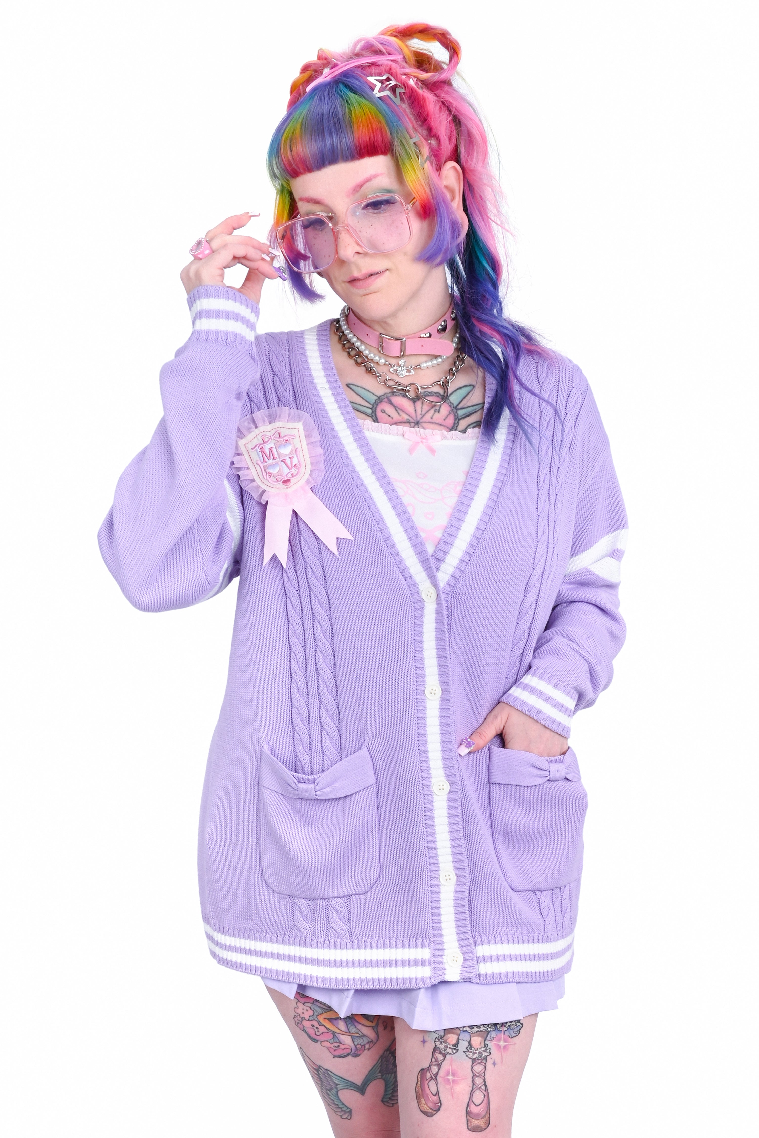 Angel Academy Cardigan - Lavender – My Violet