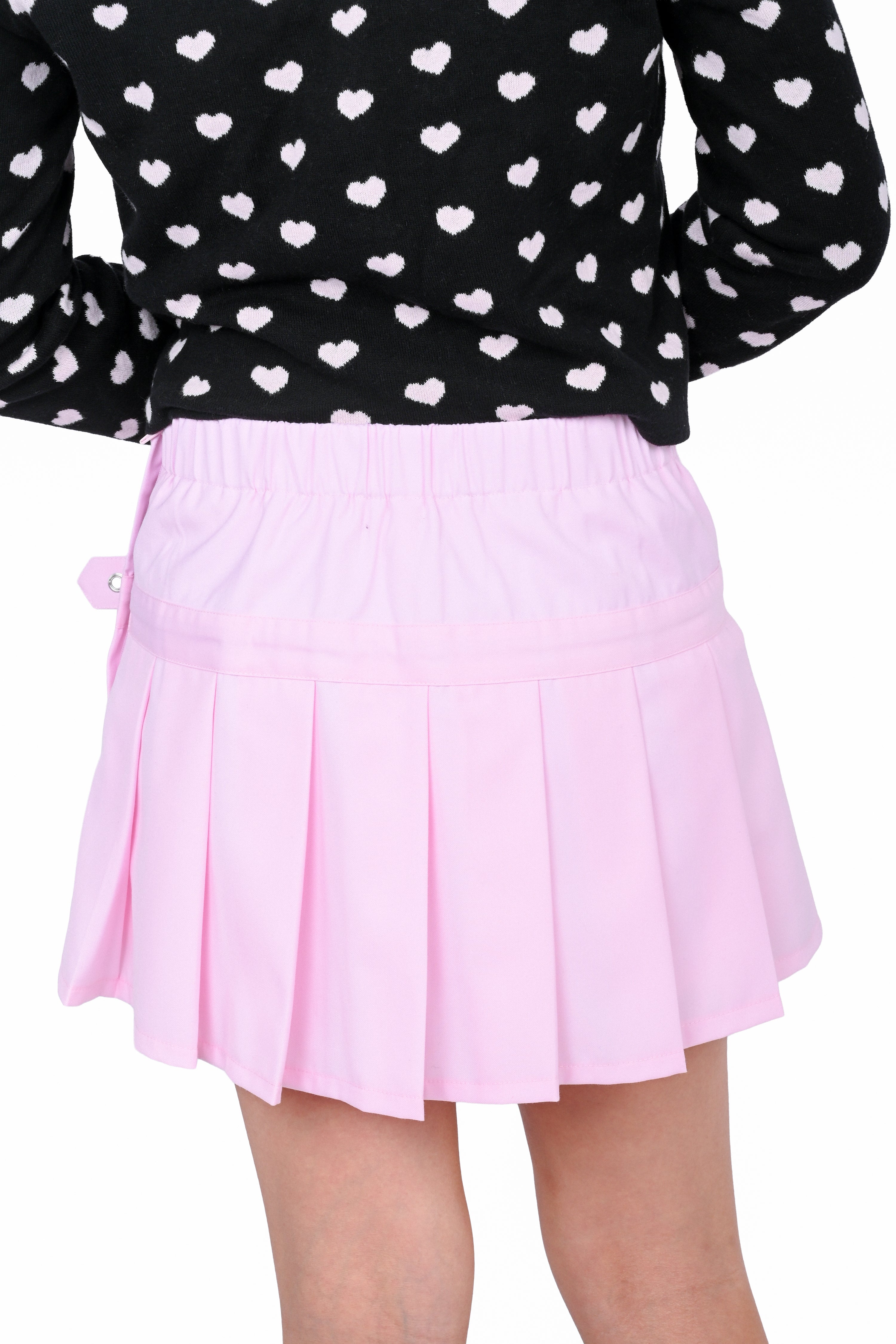 Hailey Pleated Skirt - Pink
