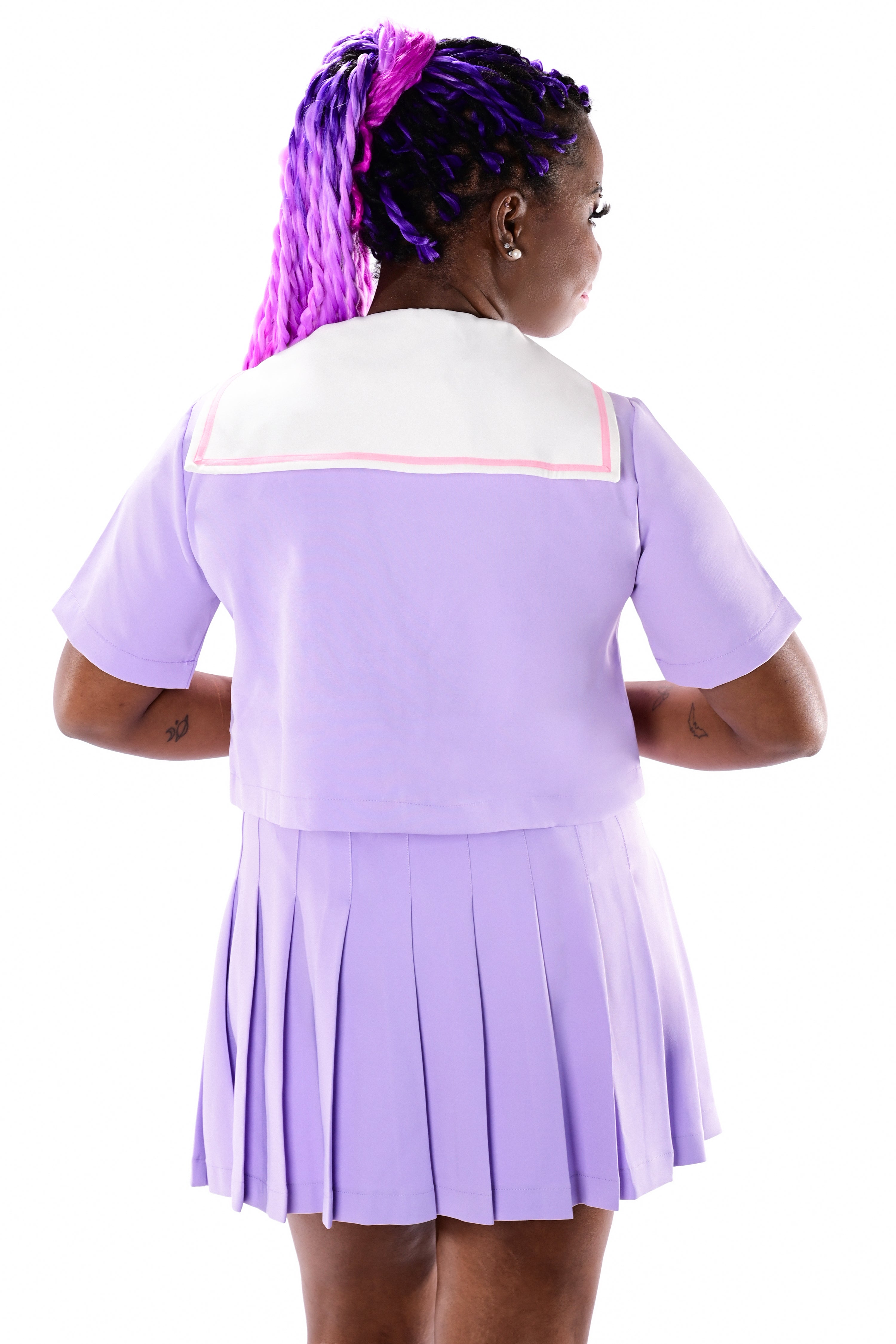 Eva Sailor Top - Lavender