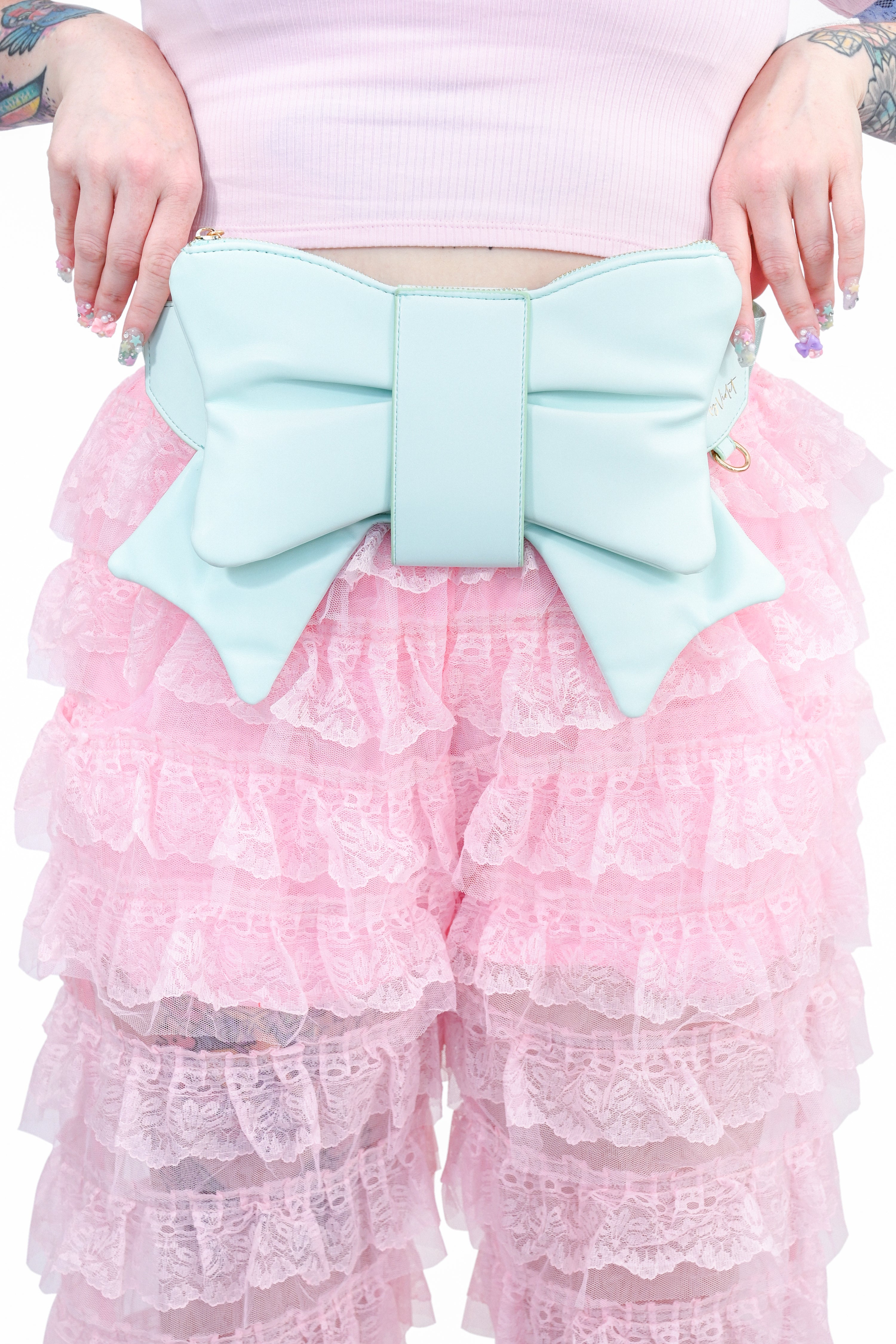 Bow Fanny Pack - Mint