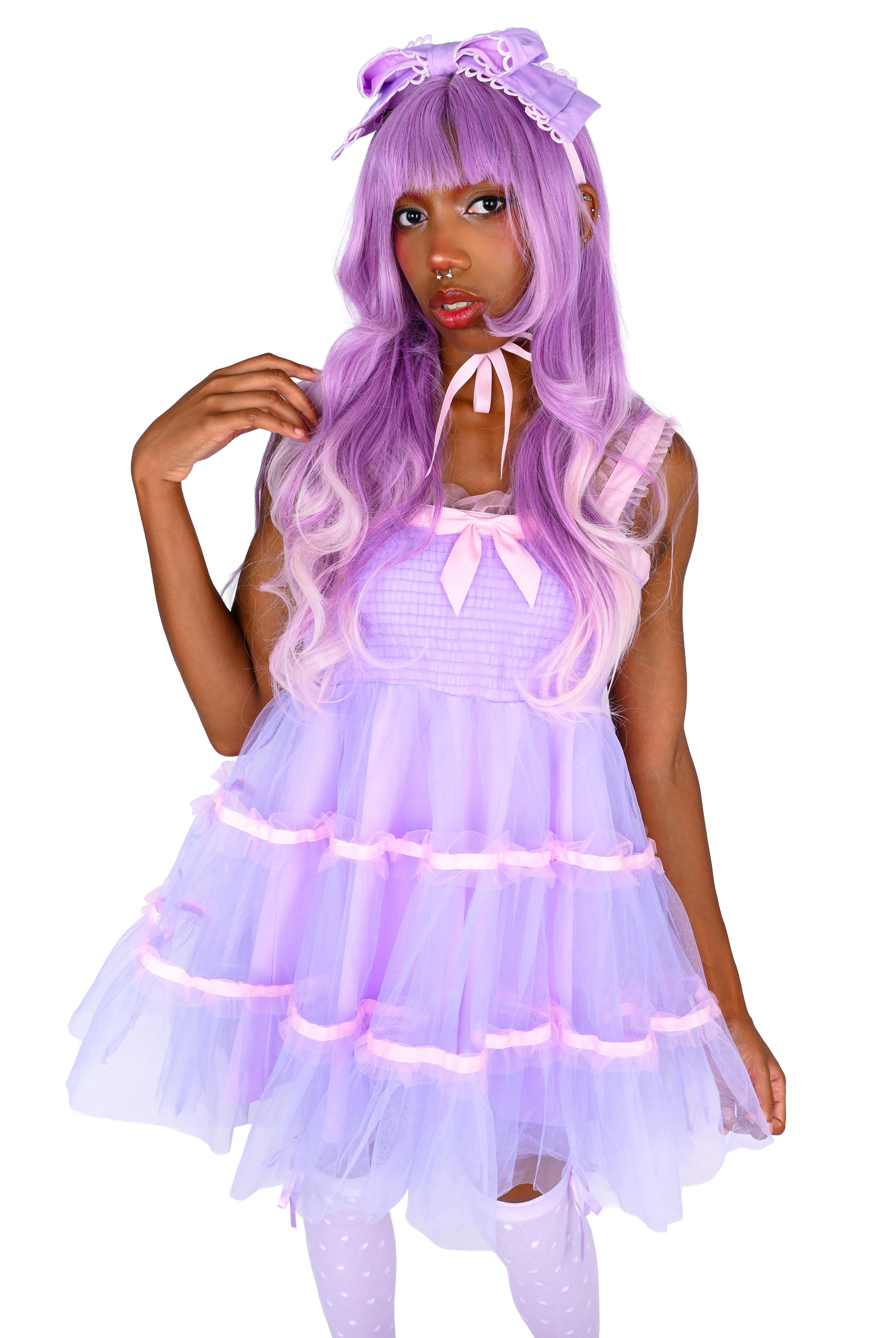 Zoe Party Dress - Lavender