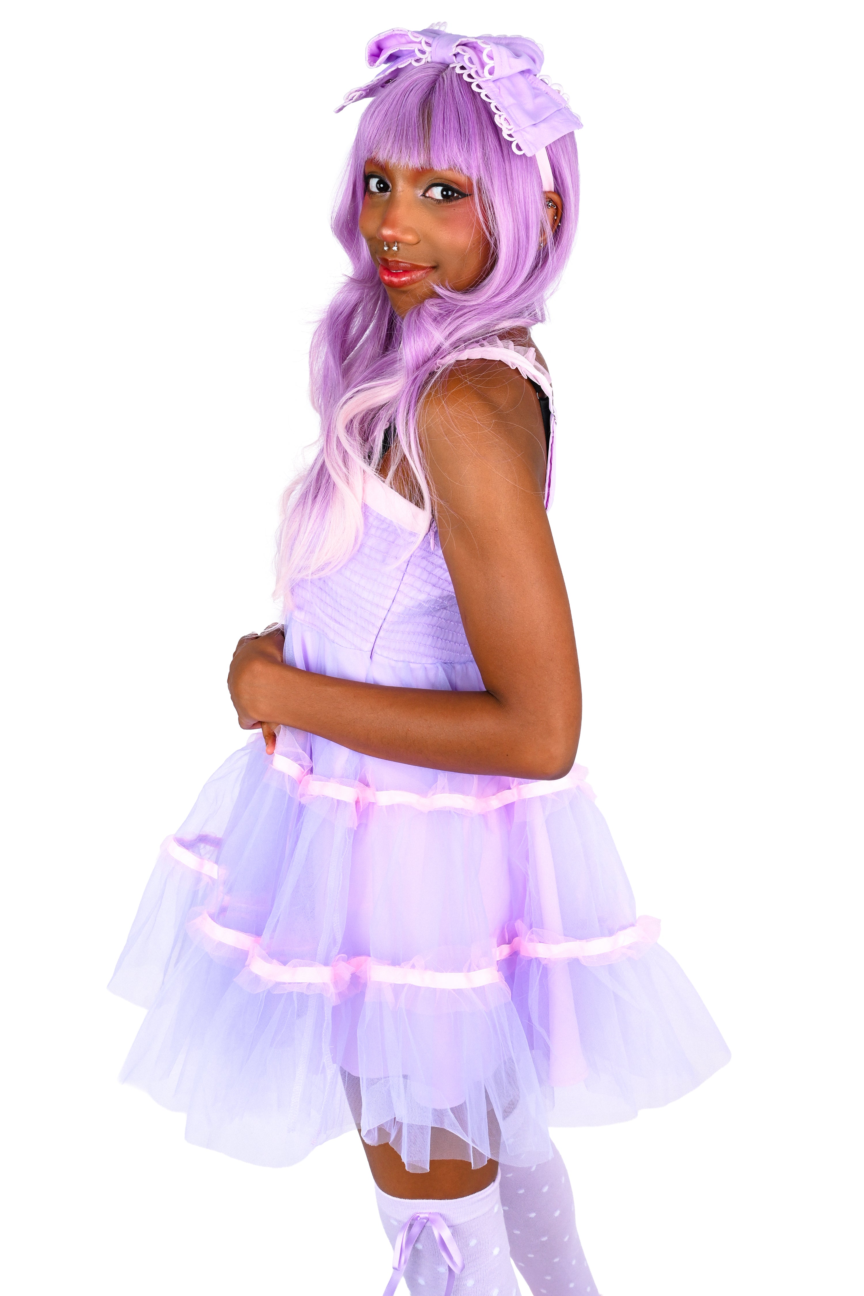 Zoe Party Dress - Lavender