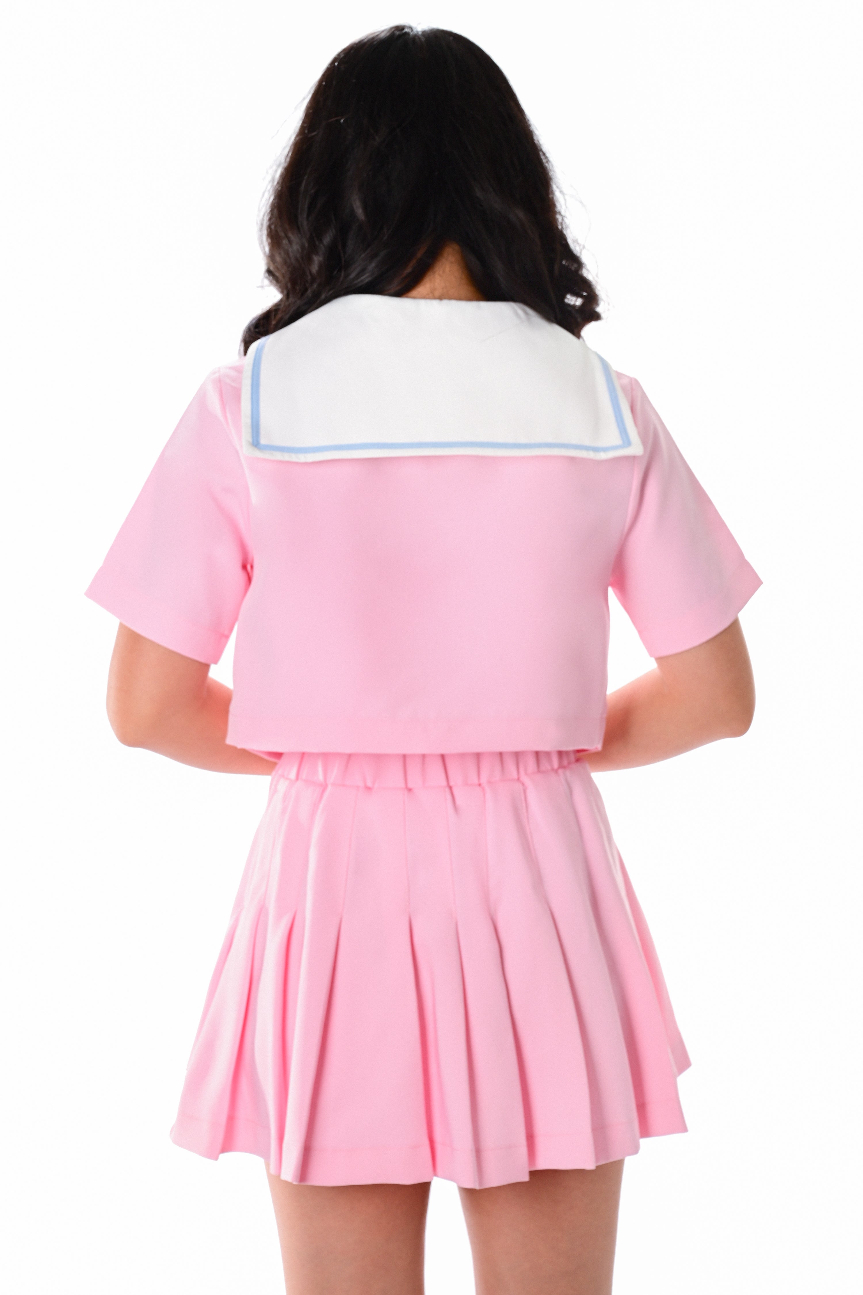 Eva Sailor Top - Pink