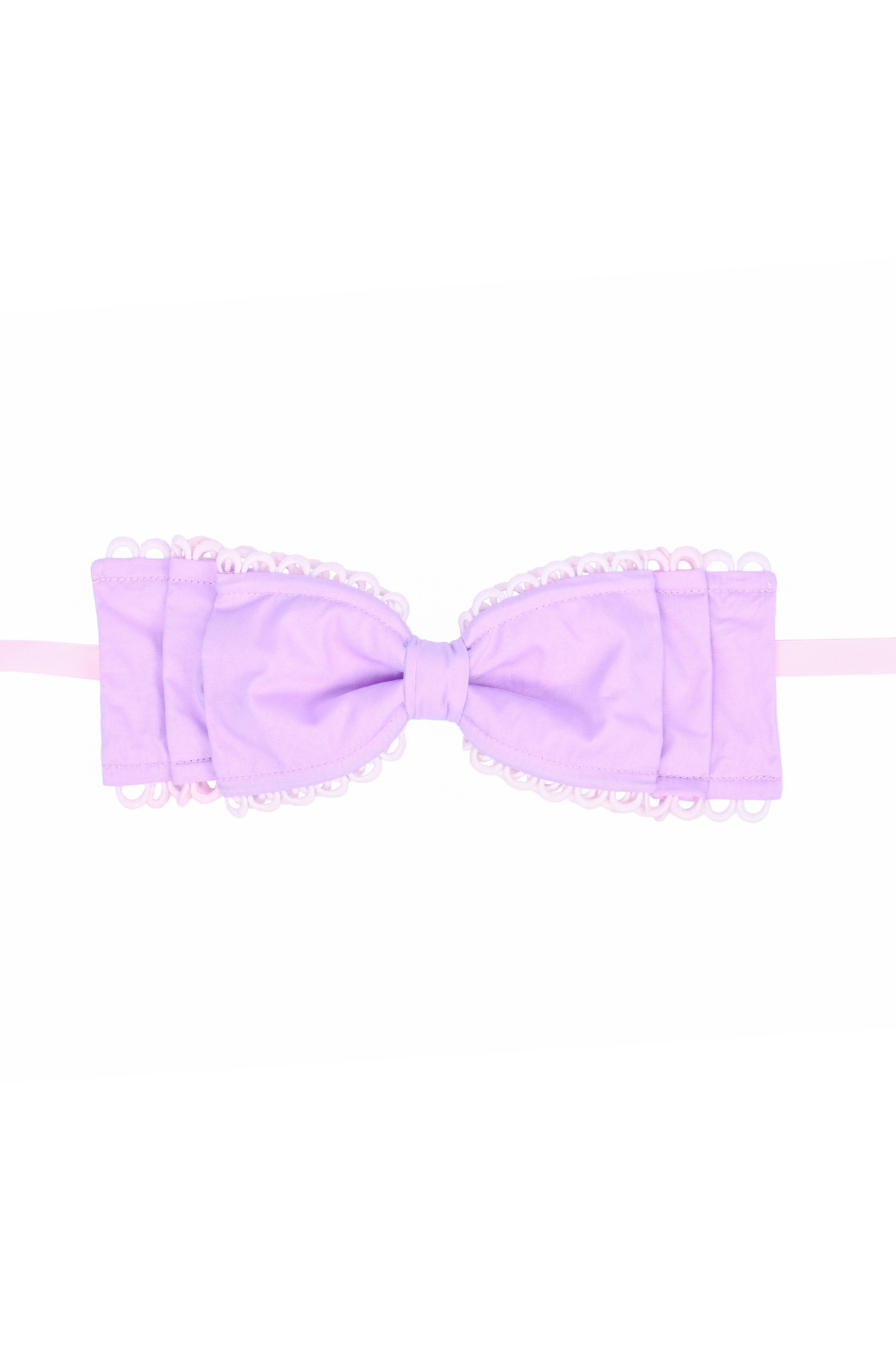 Zoe Headbow - Lavender/Pink
