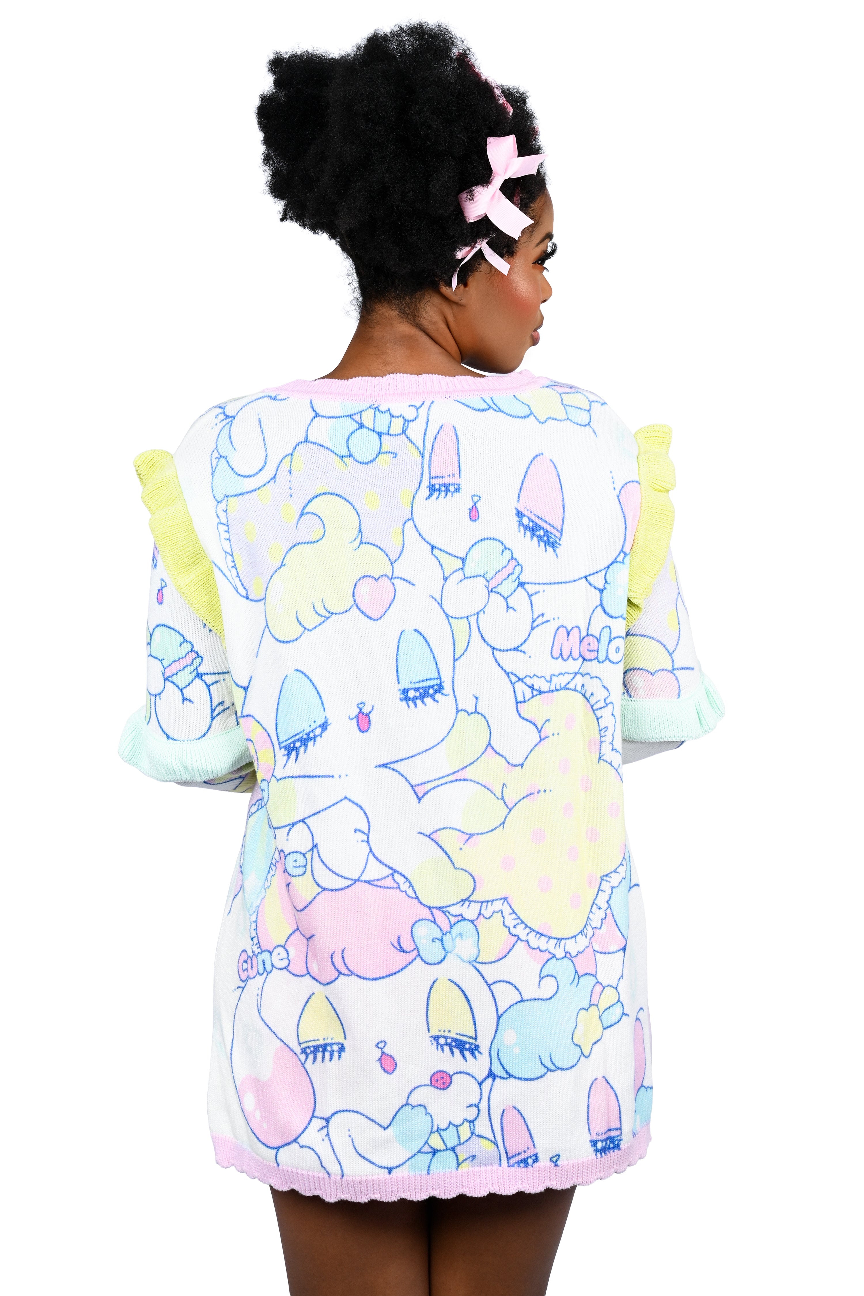 Peropero Sparkles Glitter Pullover Sweater