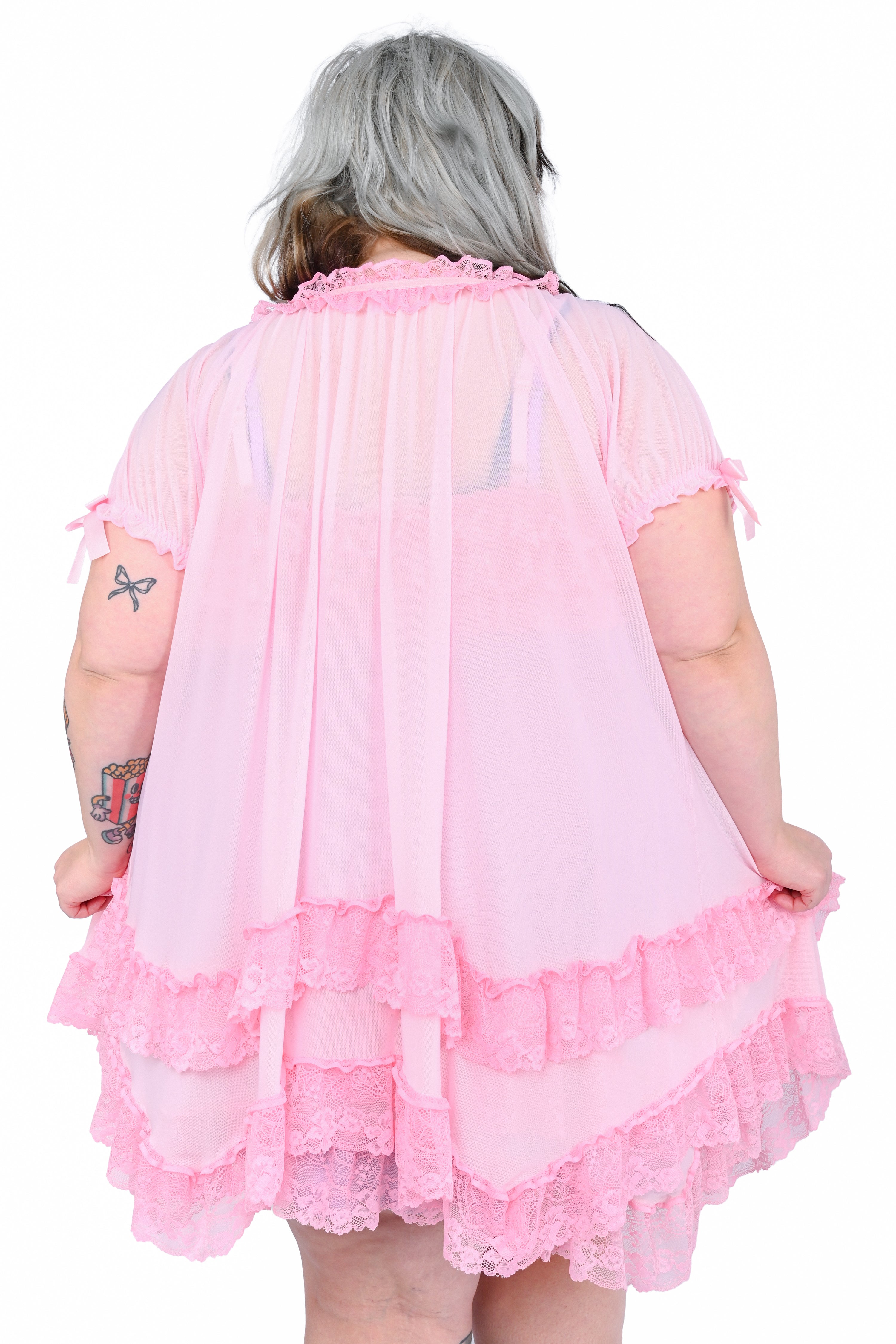 Brigitte Peignoir - Pink