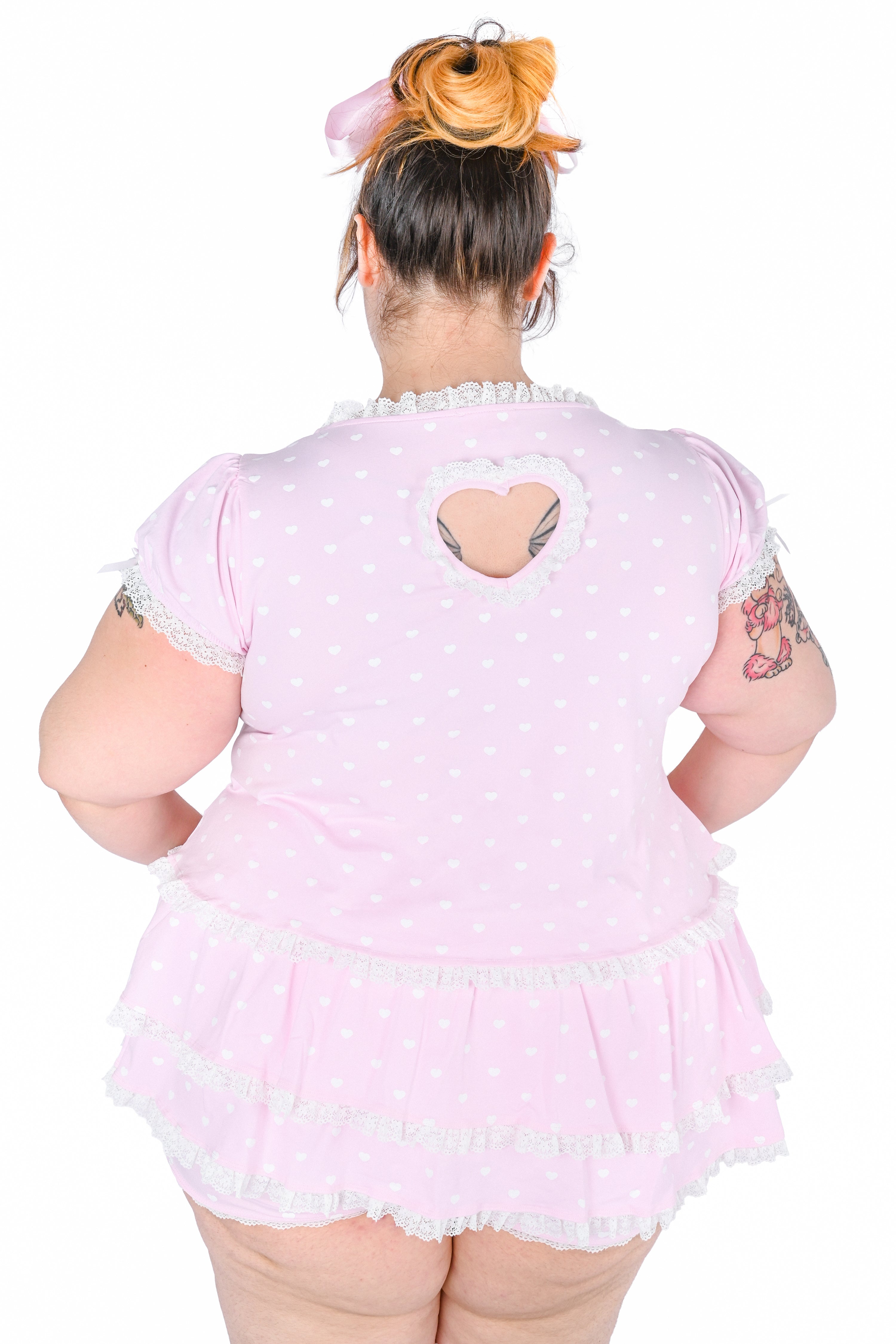 Sabrina Ruffle Skort - Pink