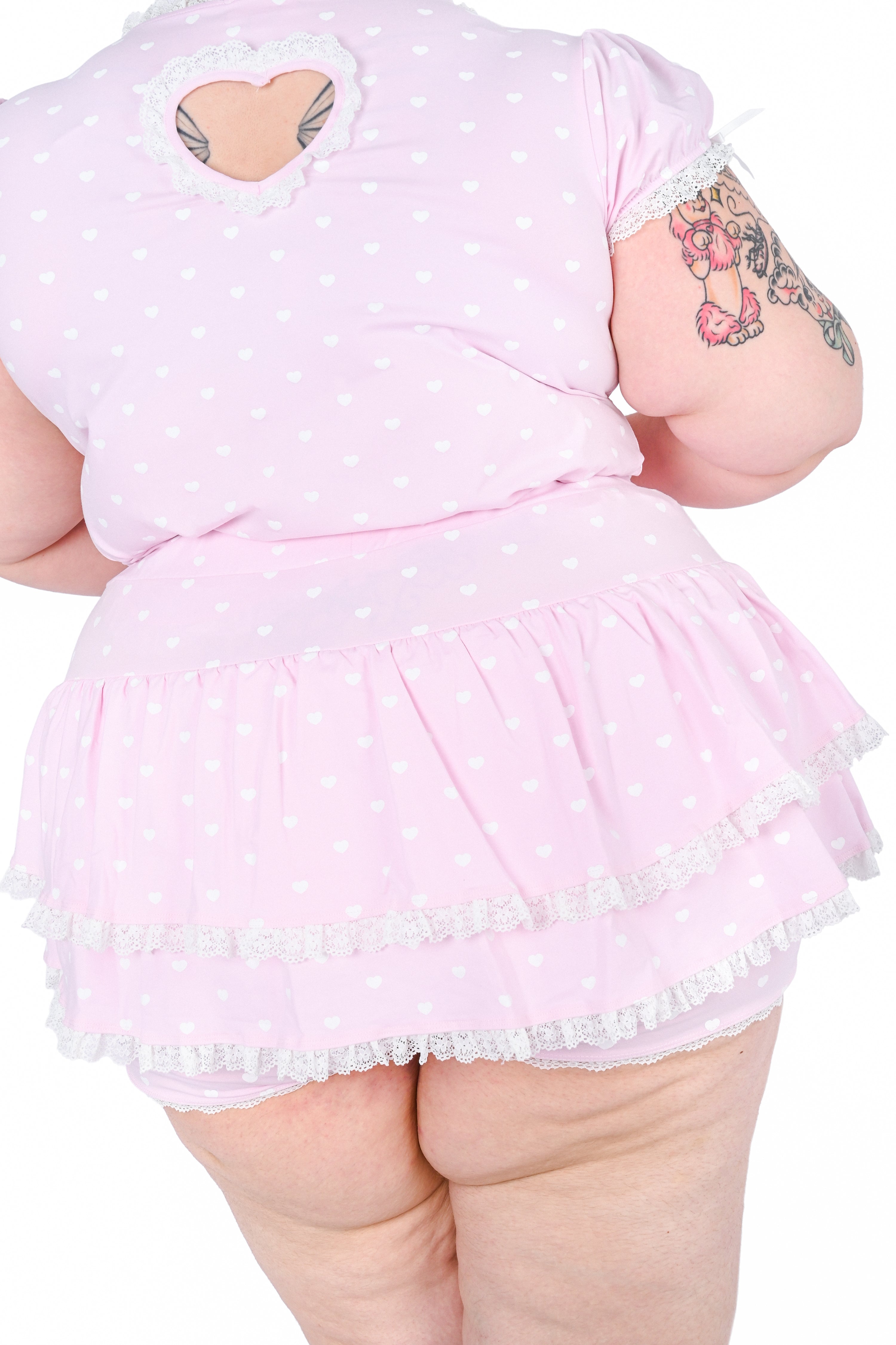 Sabrina Ruffle Skort - Pink