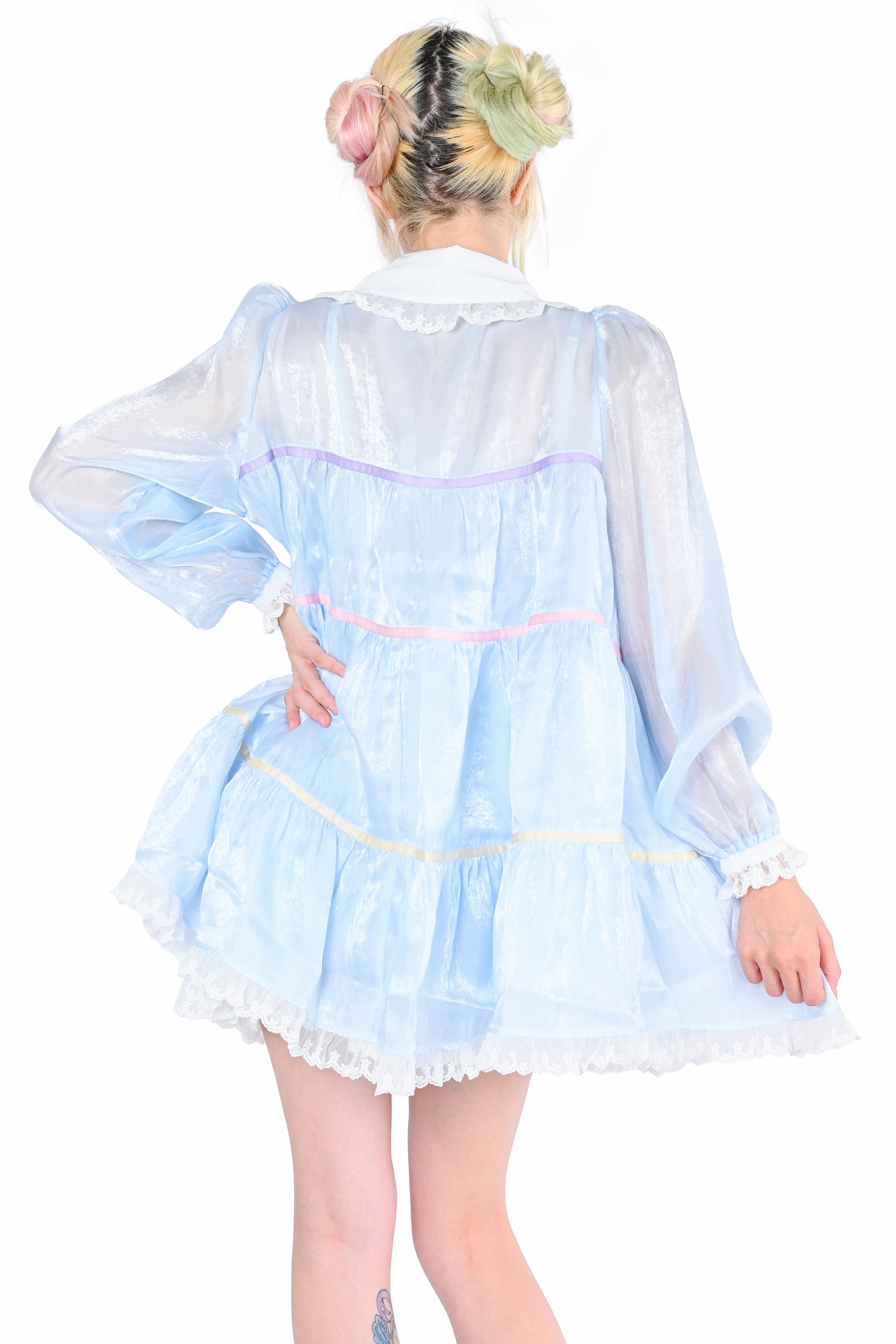 Aurora Peignoir - Blue