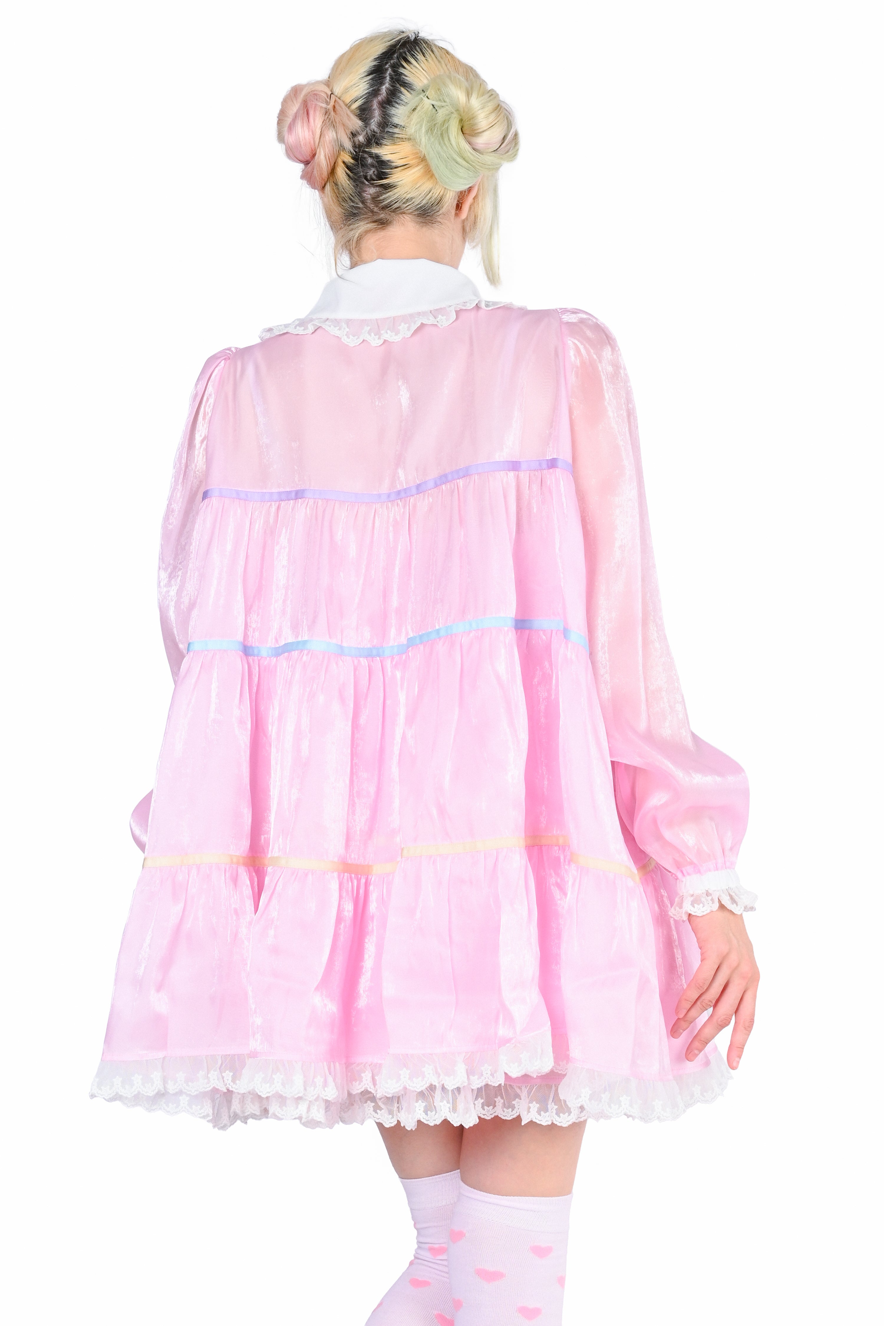 Aurora Peignoir - Pink