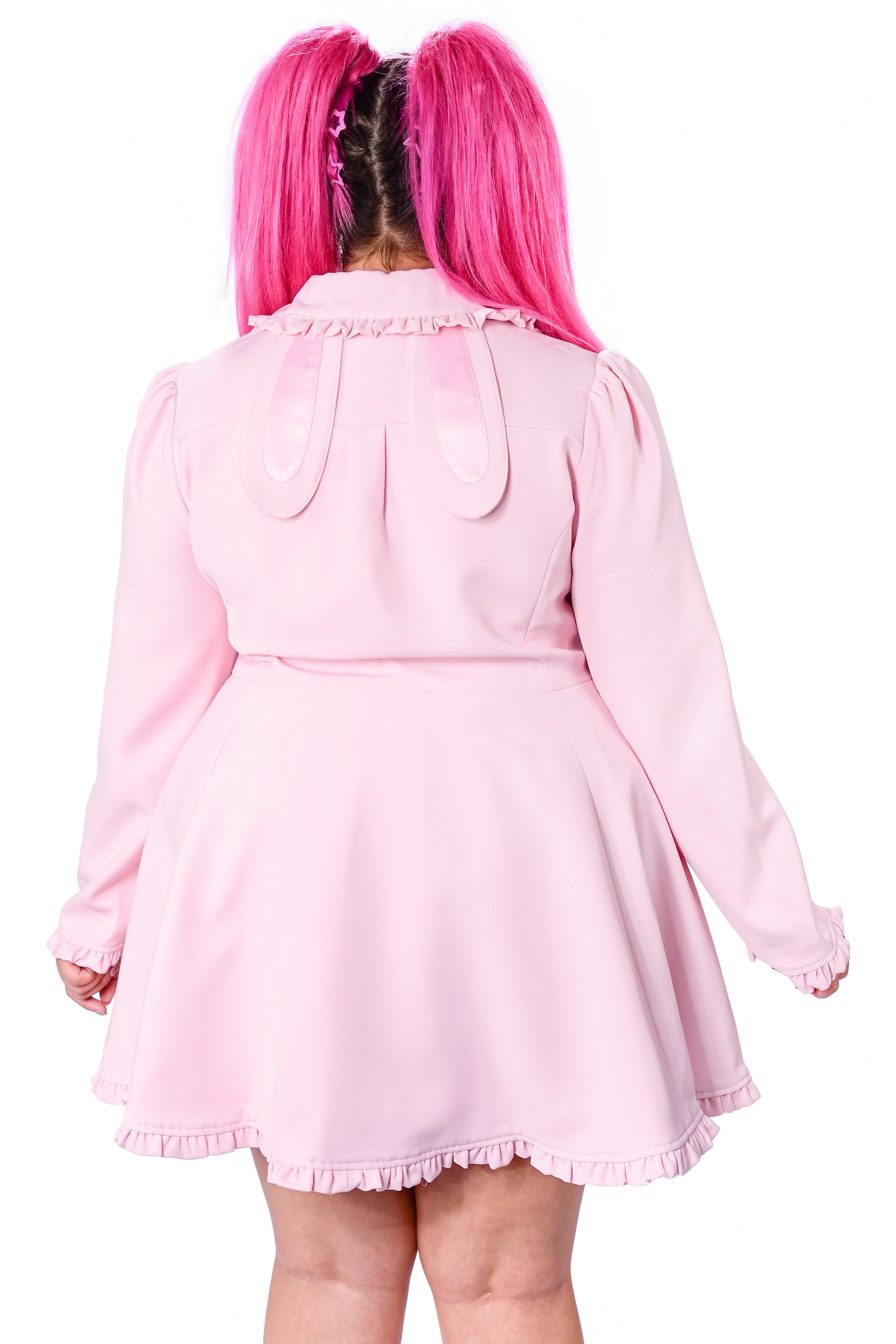 Wonderland Bunny Coat - Pink