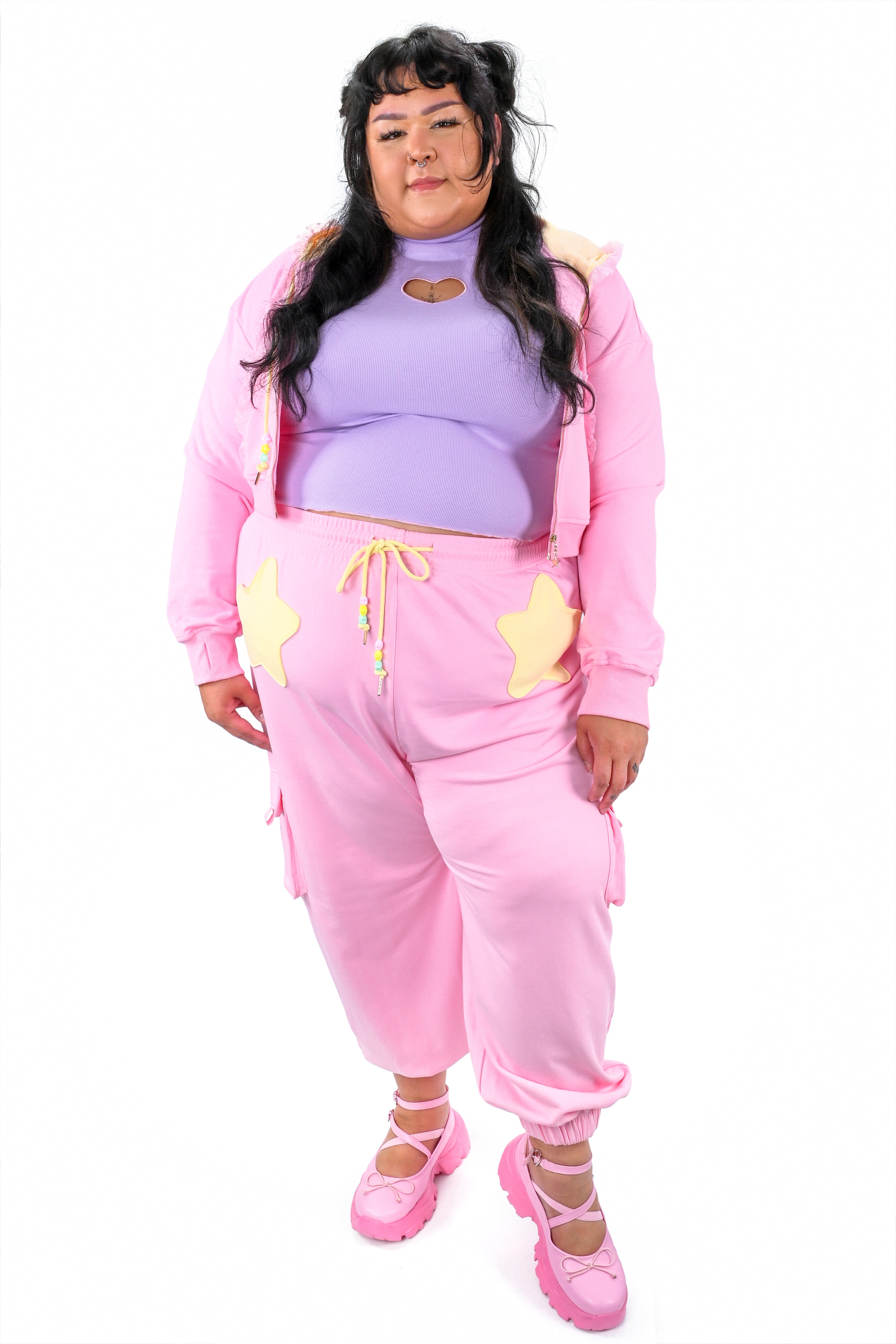 ポップスター クロップド パーカー – My Violet