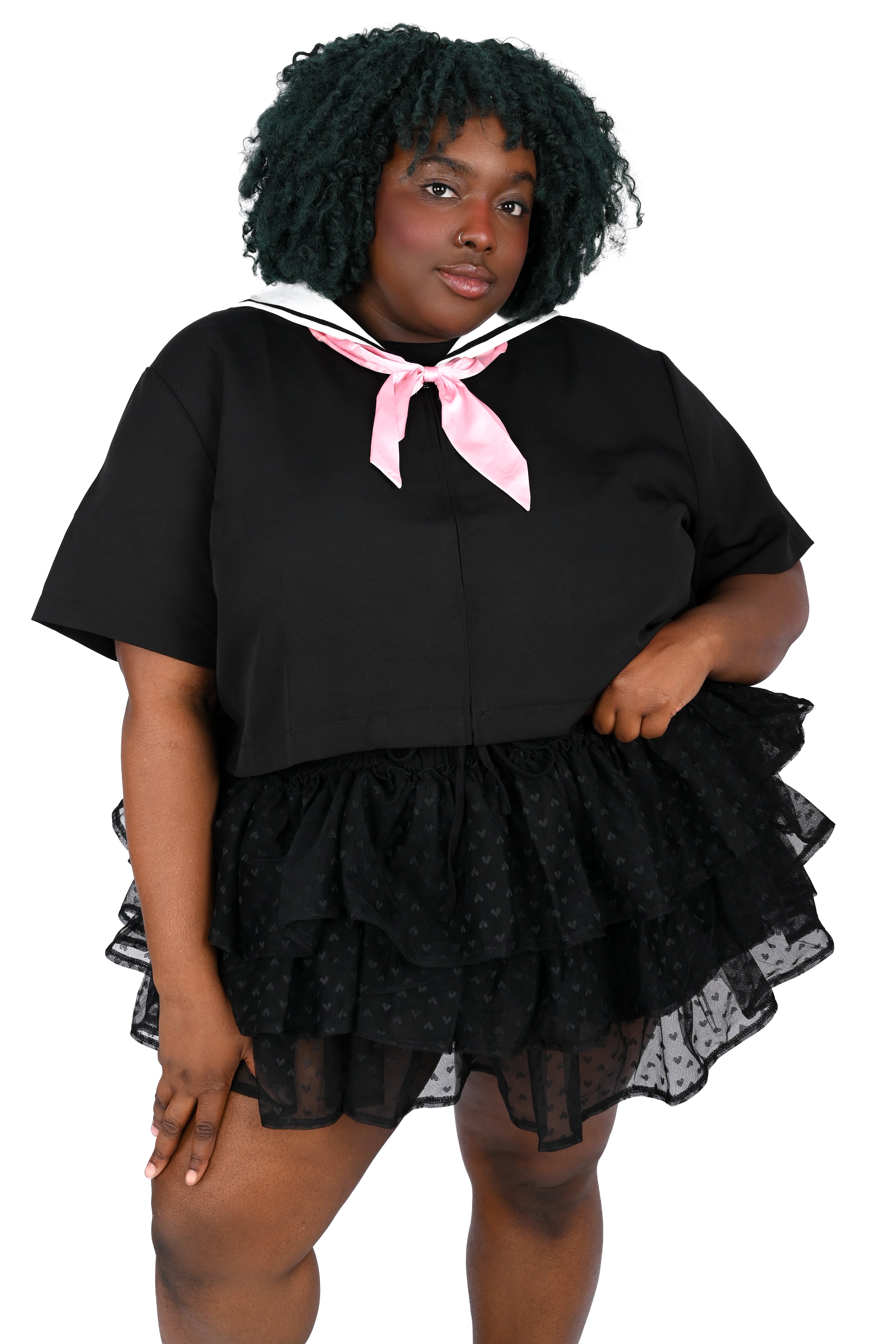 Cotton Candy Ruffle Skort - Licorice – My Violet