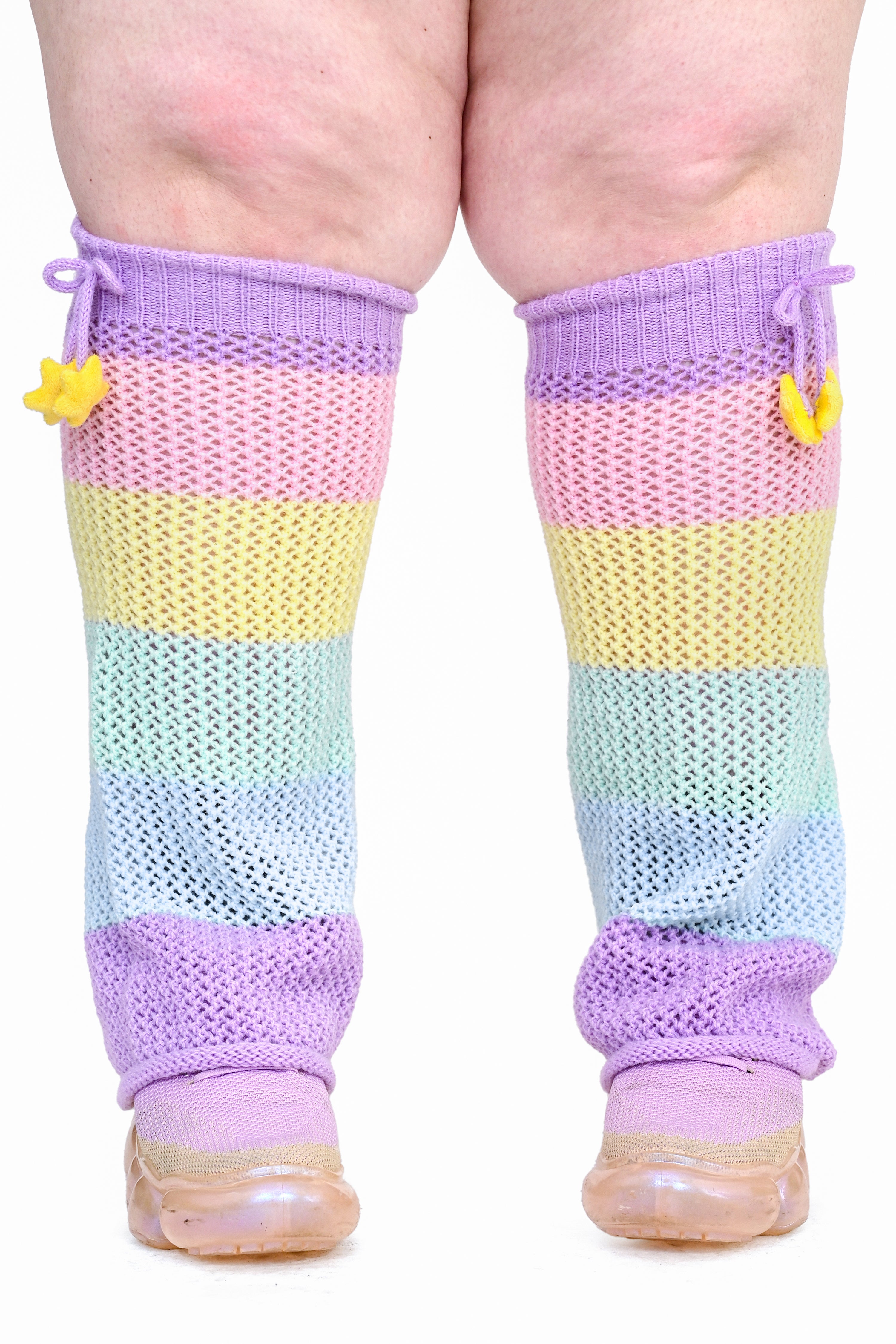 Rainbow Stripe Leg Warmers - Sign up for Restock Notifications!