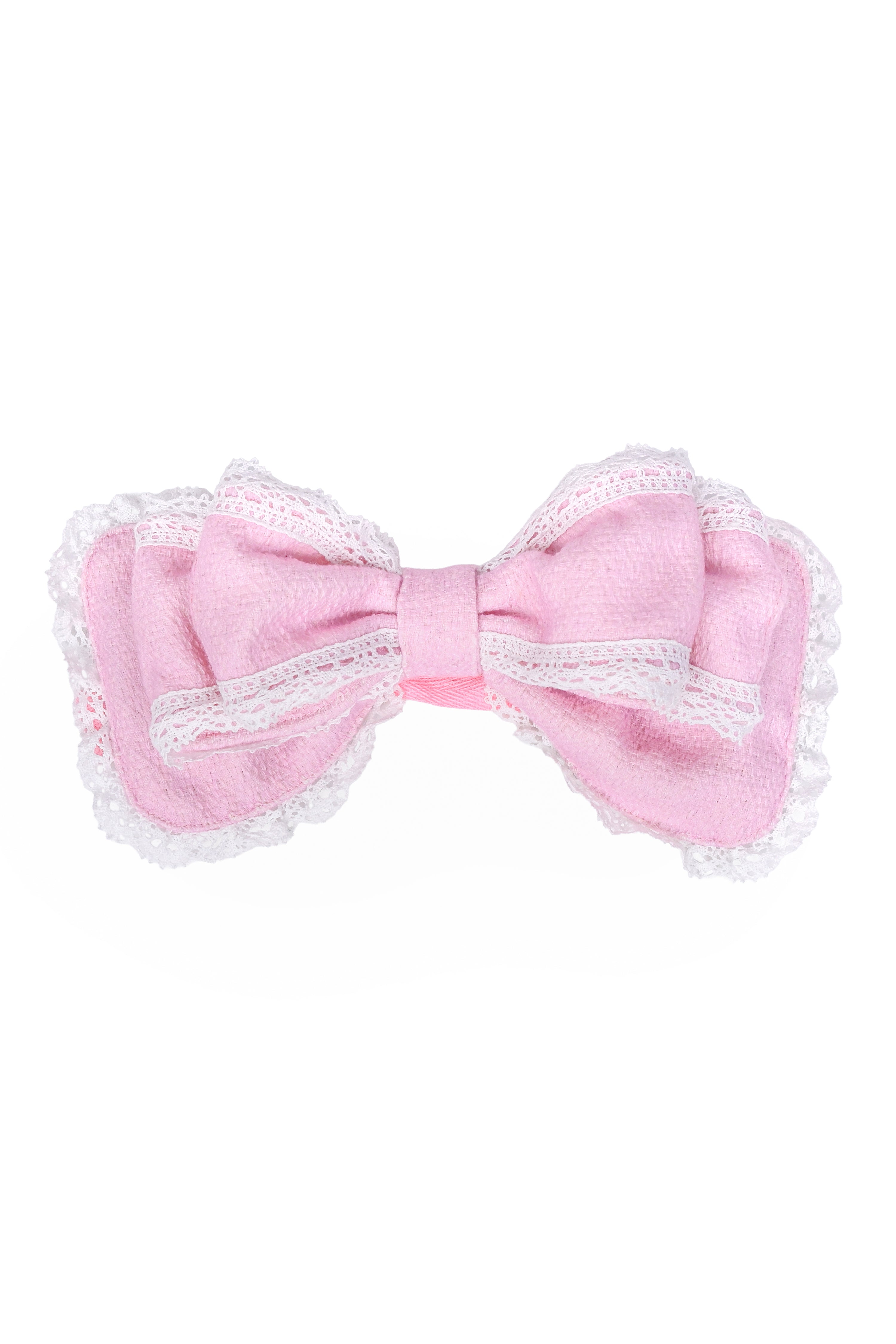 Charlotte Headbow - Pink/White – My Violet