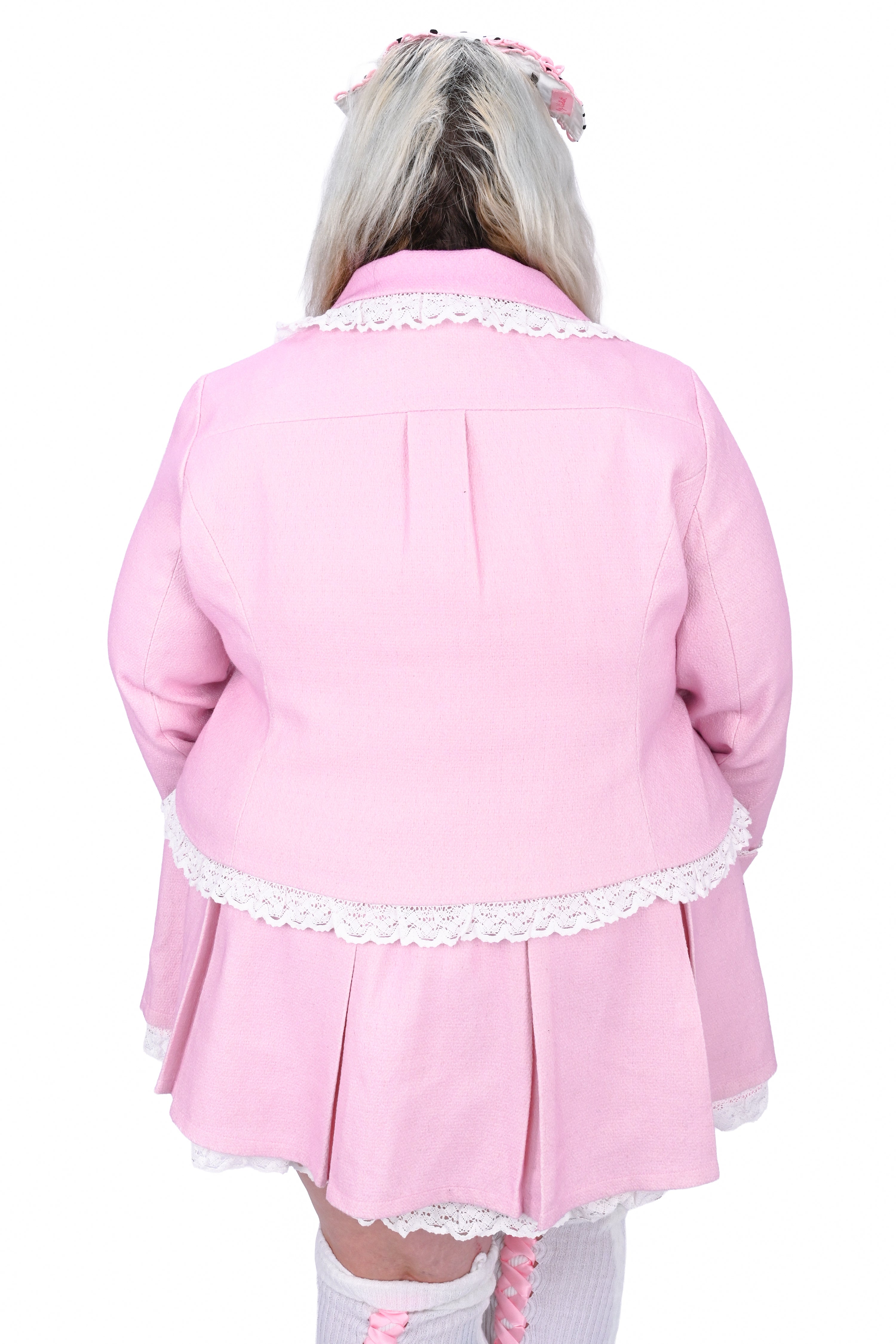 Charlotte Blazer - Pink/White
