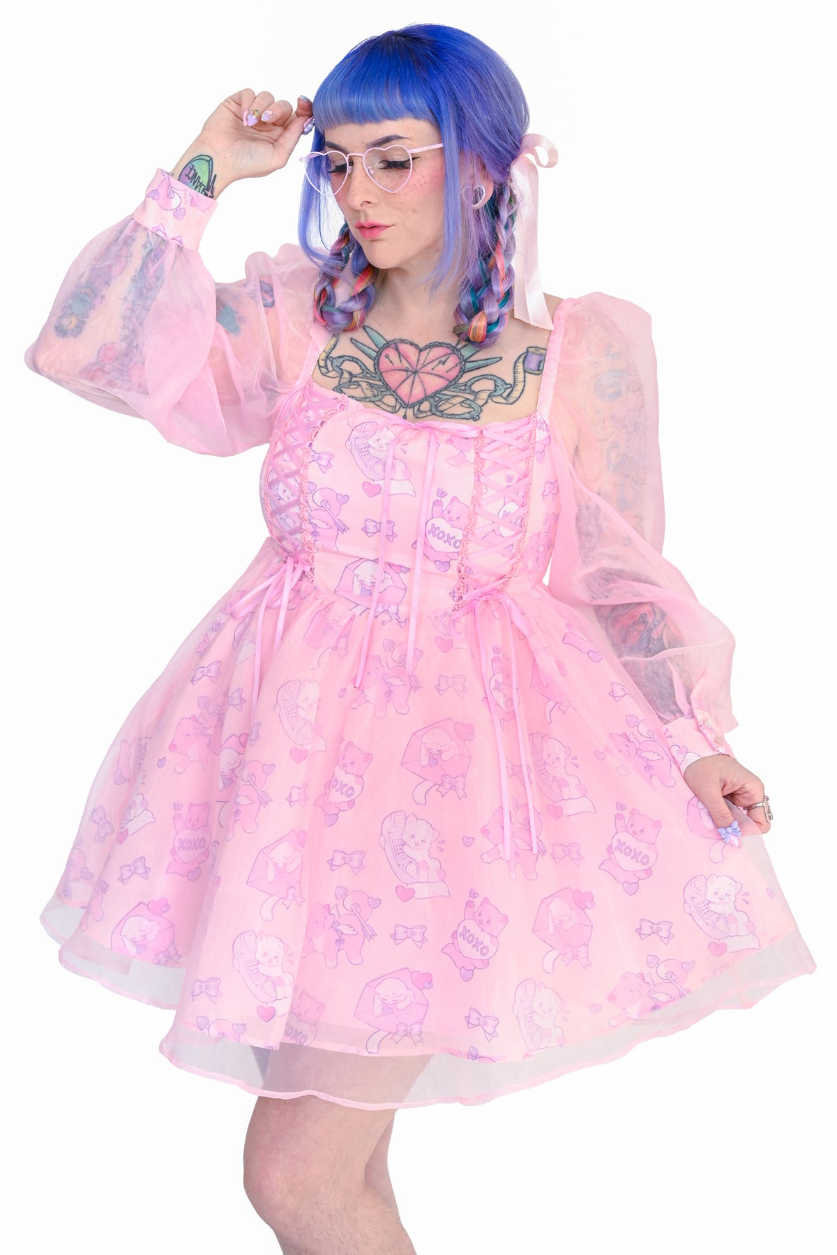 Lovestruck Kitten Party Dress